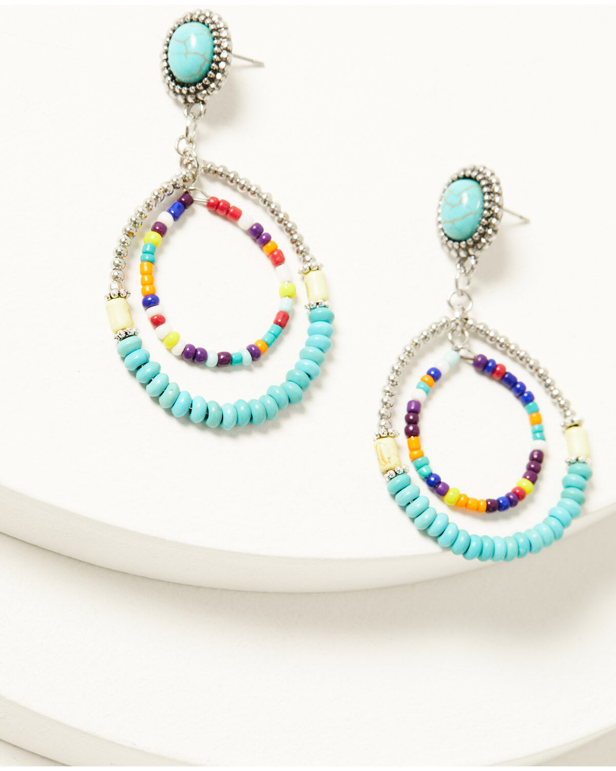 Cowgirl Confetti Women's Beaded Party Mode Earrings