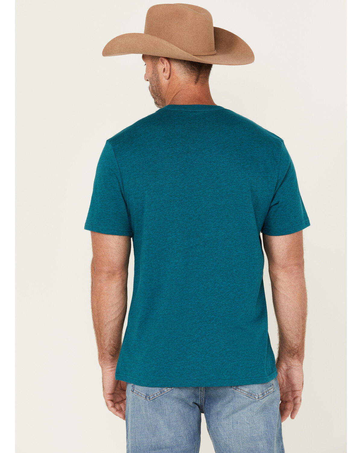 Wrangler Men's Scenic Cowboy Short Sleeve Graphic T-Shirt