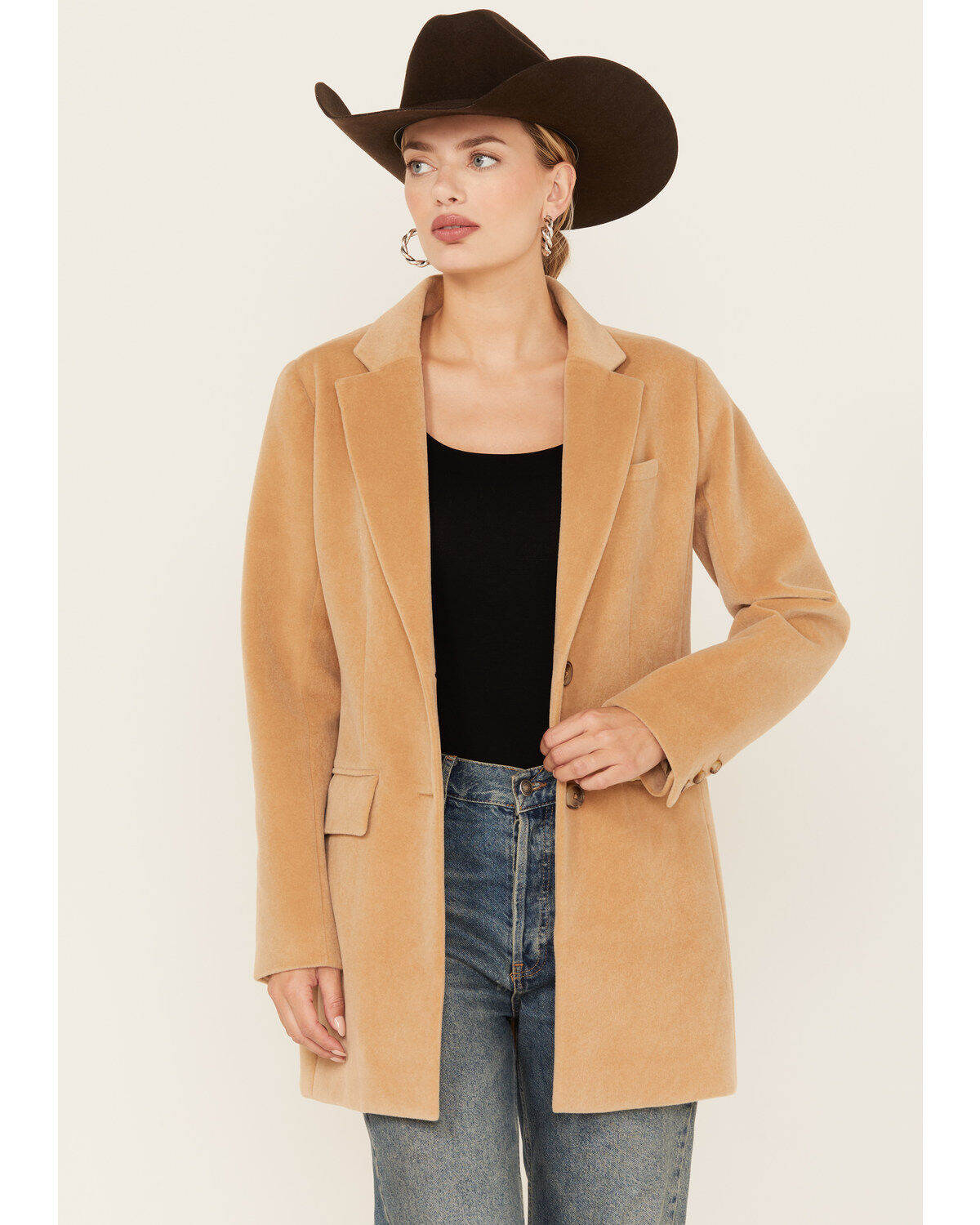 Tasha Polizzi Women's Solid Karmela Blazer