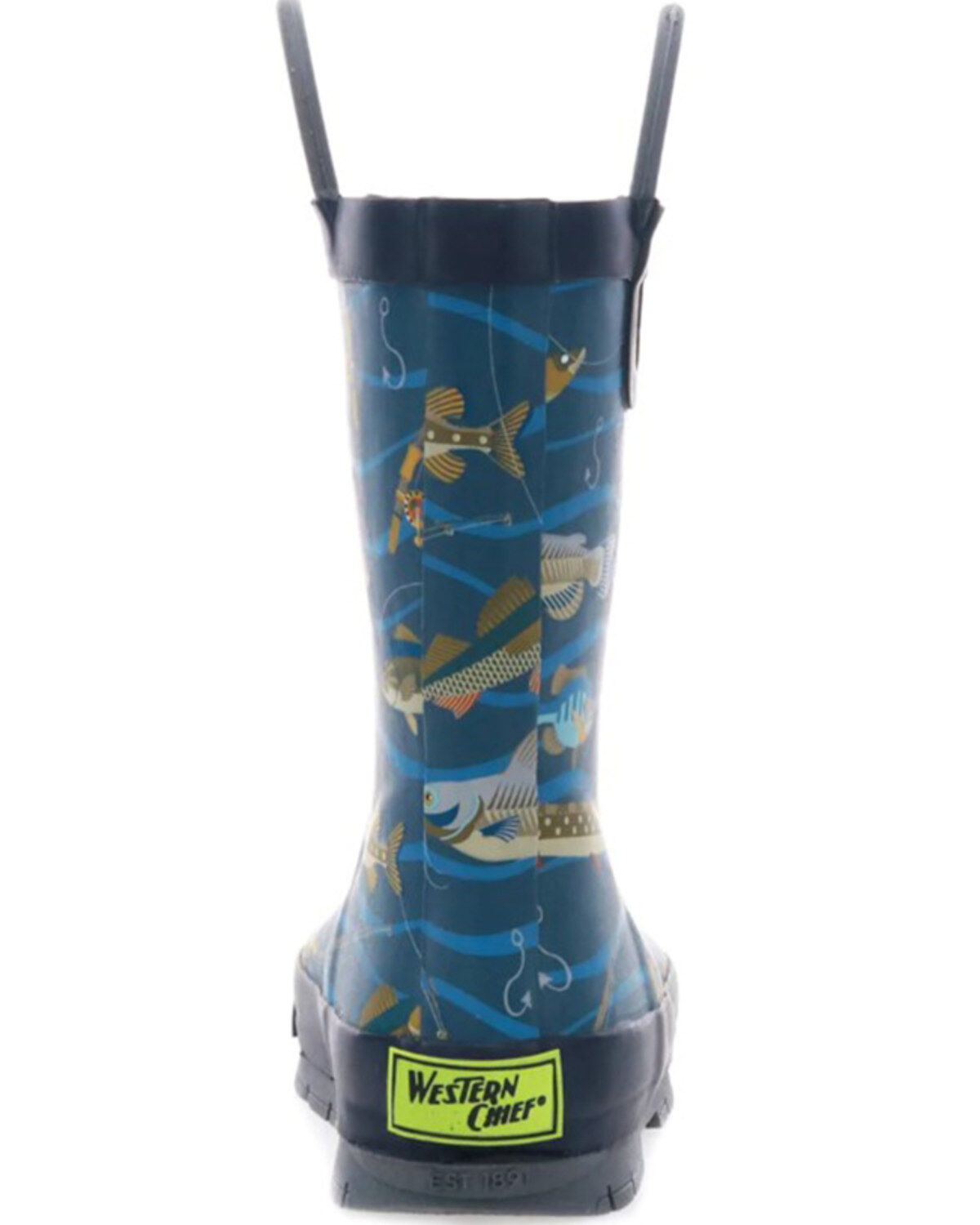 Western Chief Boys' Gone Fish'n Rain Boots