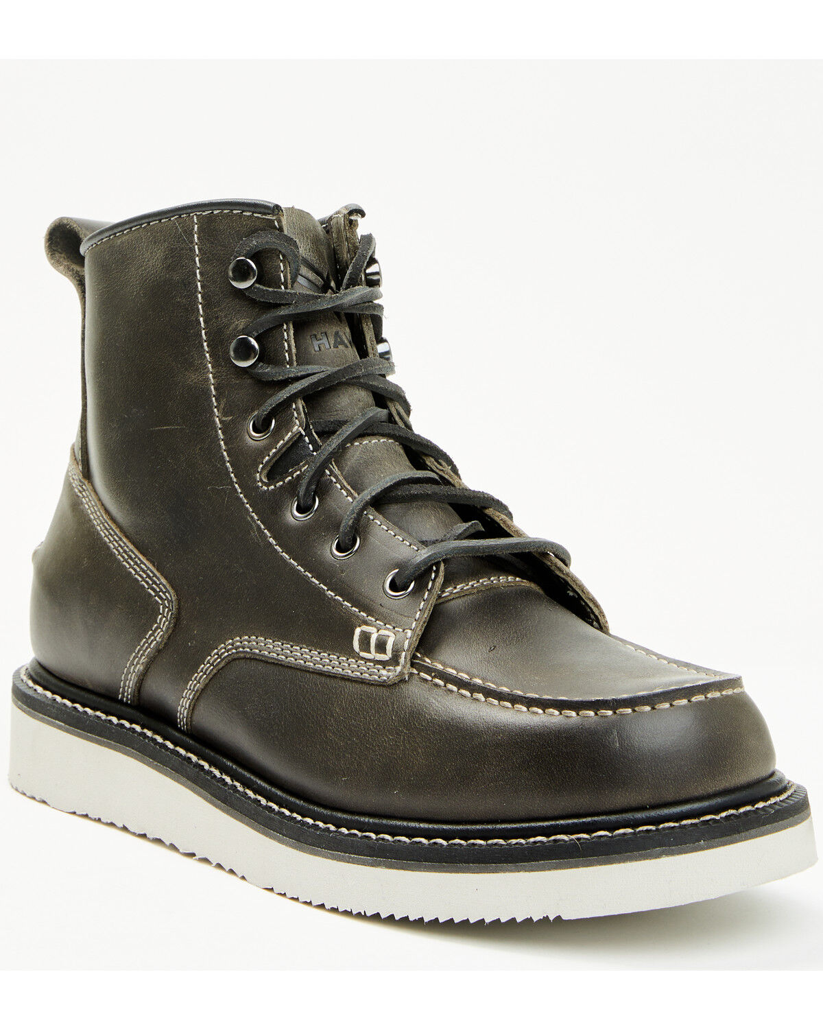 Hawx Men's 6" Lace-Up Moc Work Boots - Soft Toe
