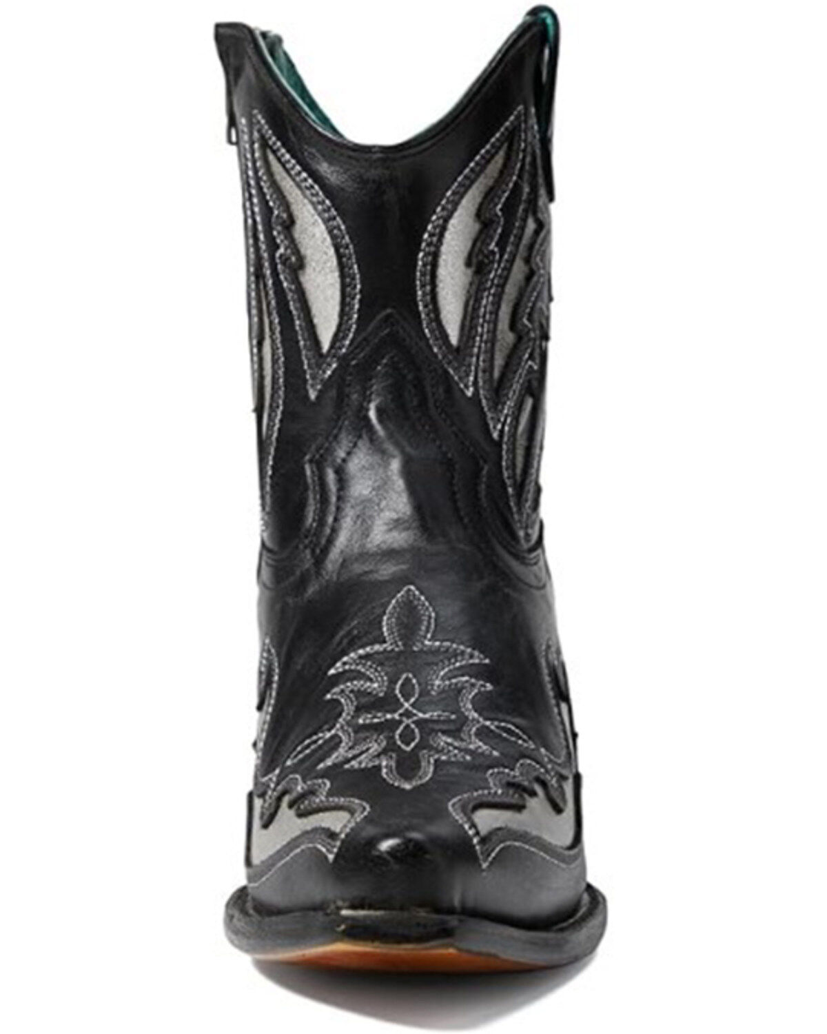 Corral Women's Inlay And Embroidered Booties - Snip Toe