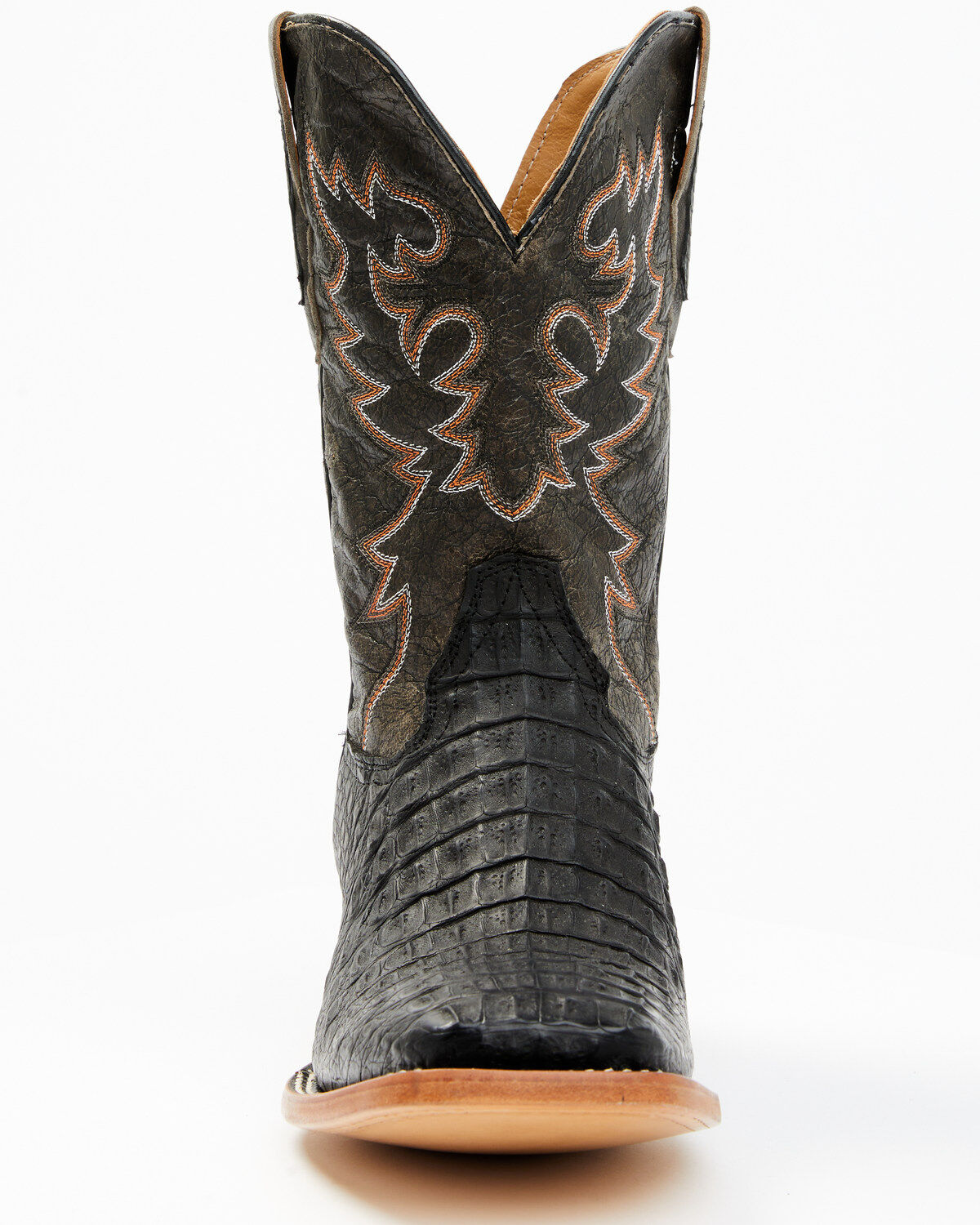 Cody James Men's Exotic Caiman Belly Western Boots - Broad Square Toe