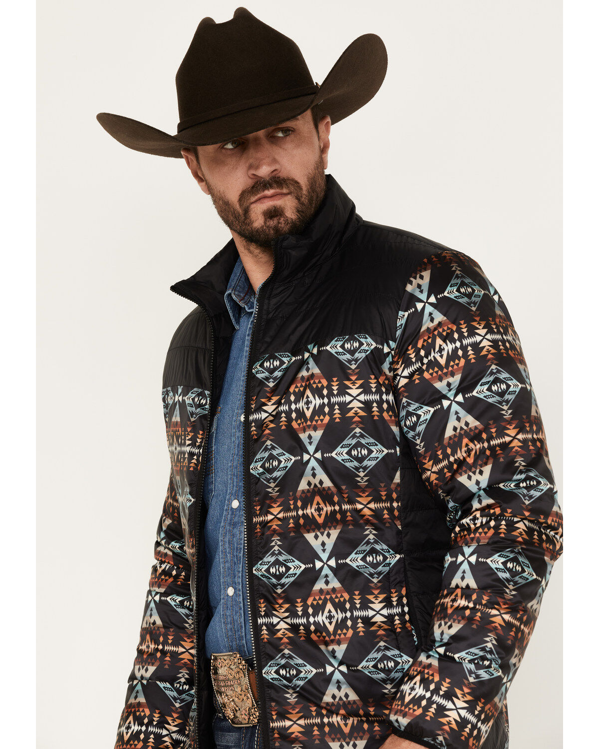 Pendleton Men's Genesee Reversible Print Jacket