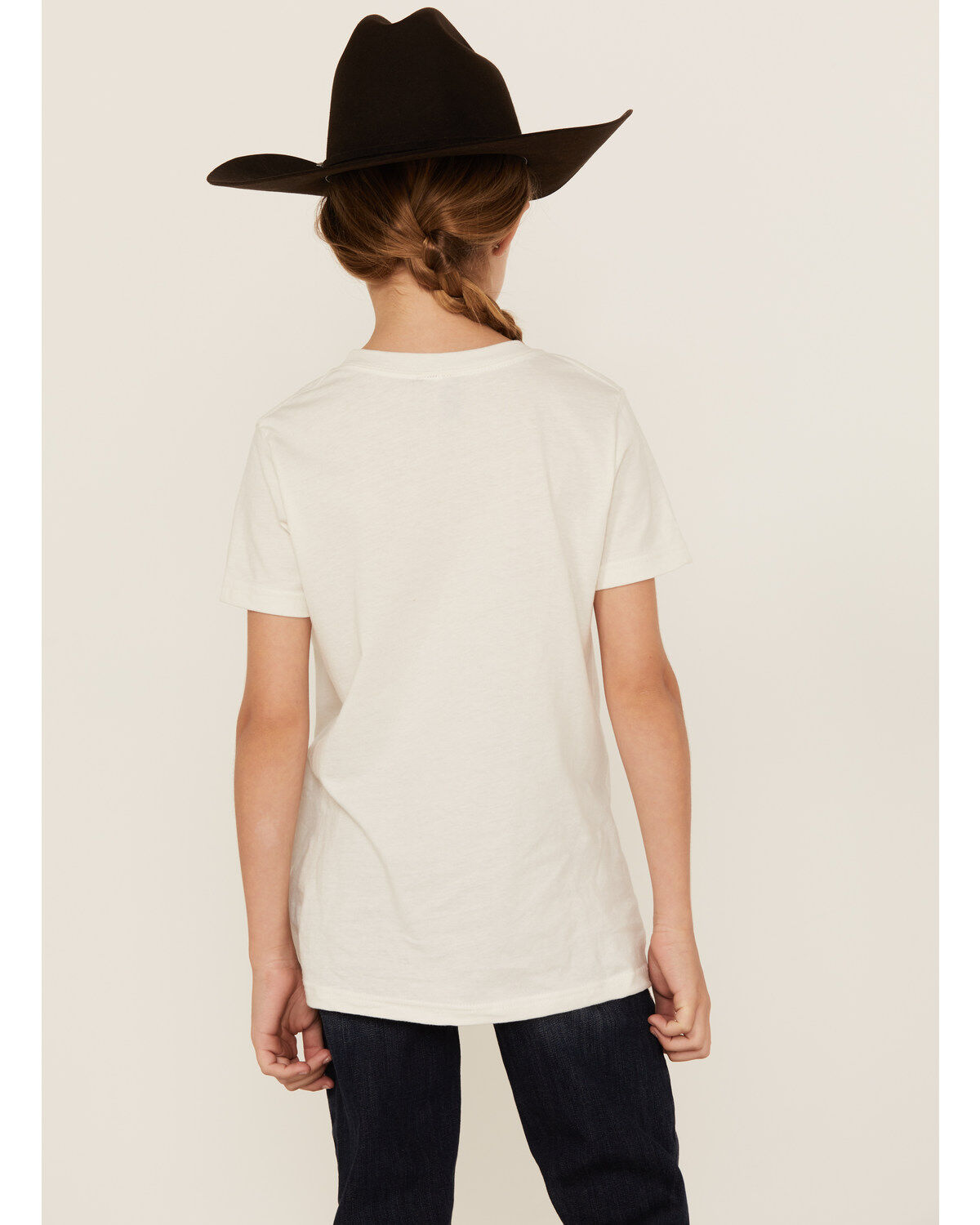 Ali Dee Girls' Wild West Short Sleeve Graphic Tee