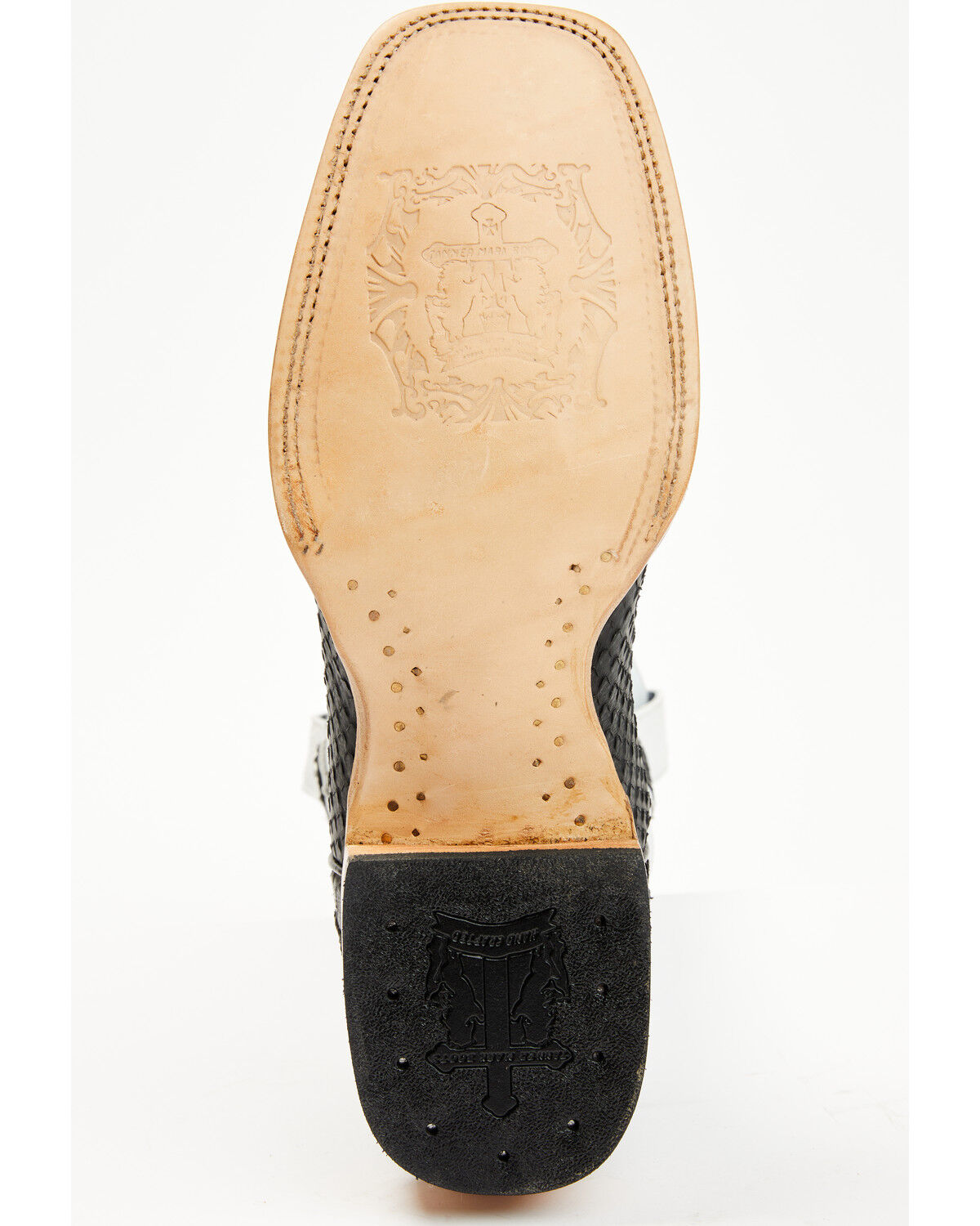 Tanner Mark Men's Jumbo Python Exotic Western Boots - Broad Square Toe