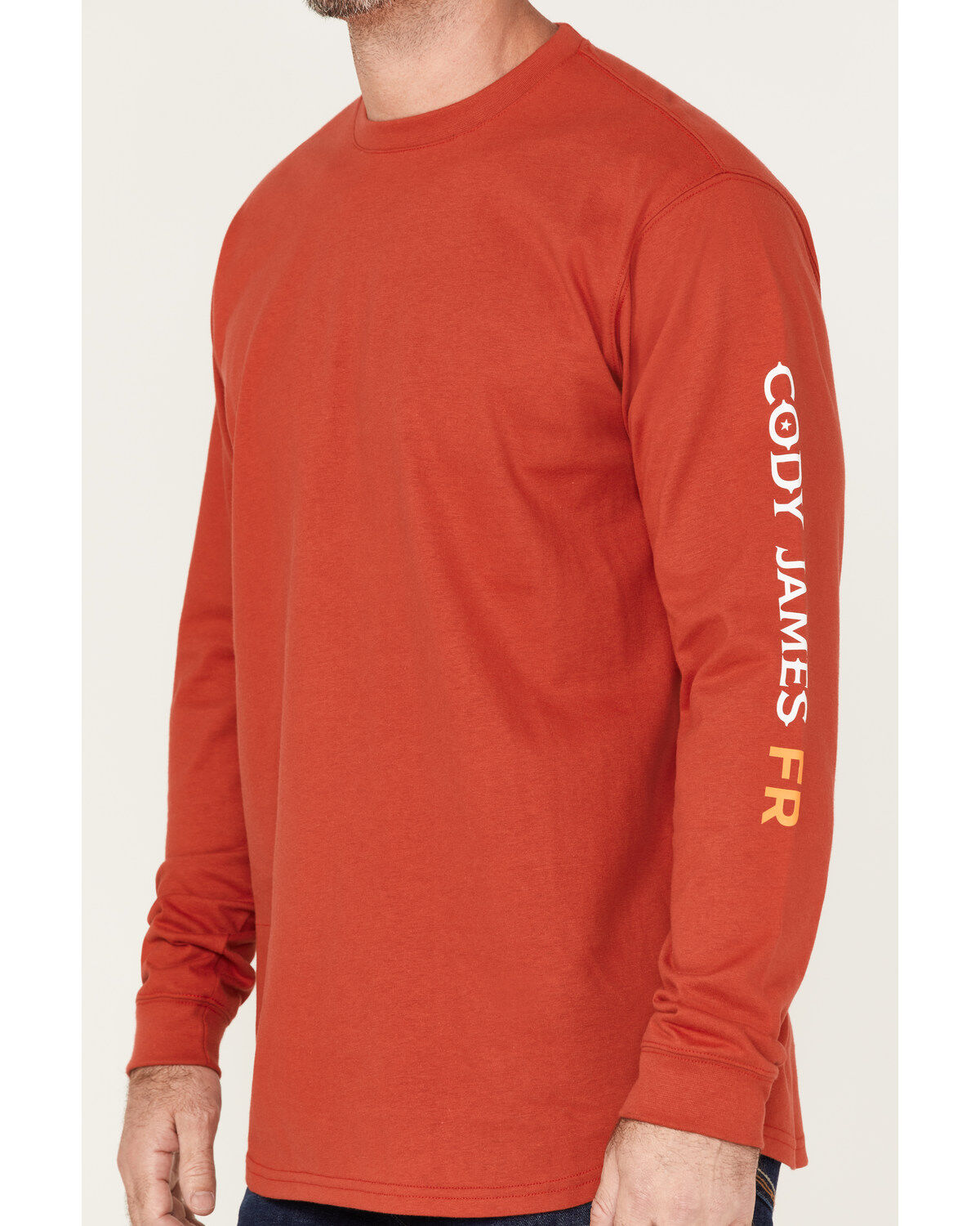 Cody James Men's FR Logo Long Sleeve Work T-Shirt