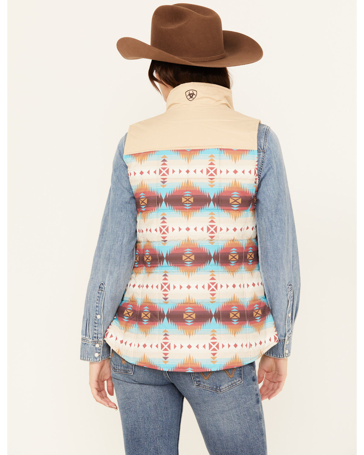 Ariat Women's Southwestern Print Insulated Vest