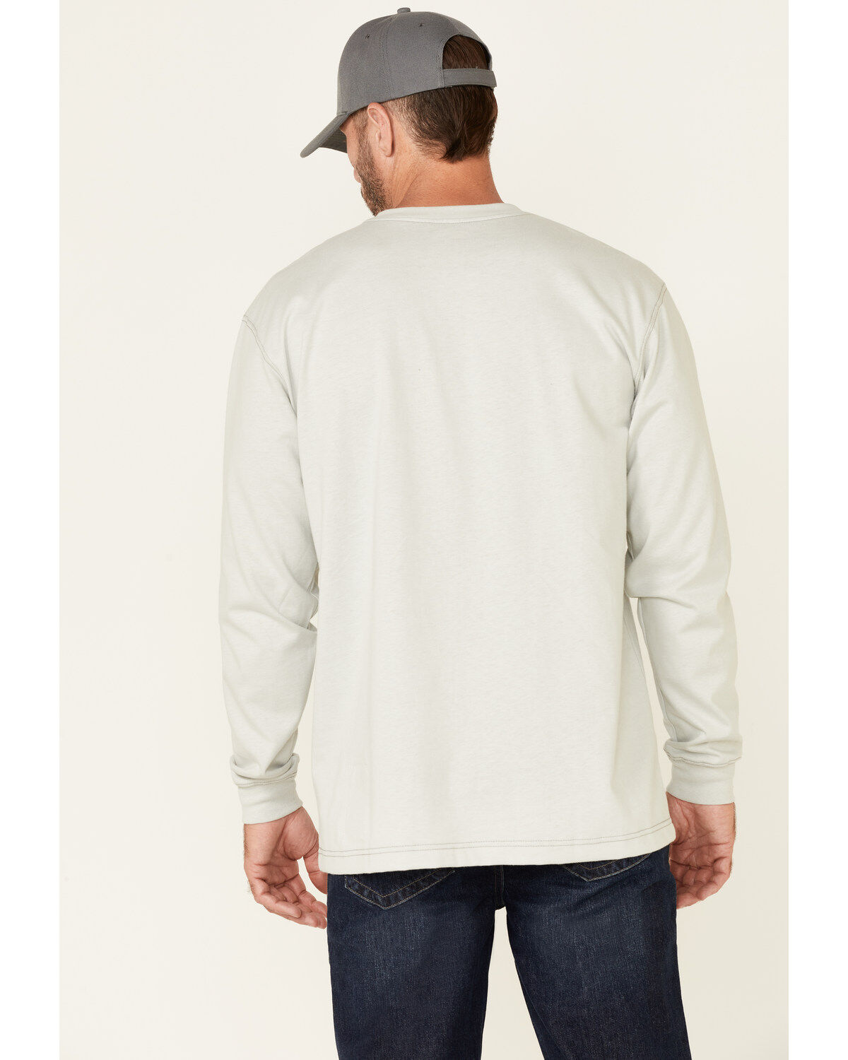 Carhartt Men's FR Henley Long Sleeve Work Shirt