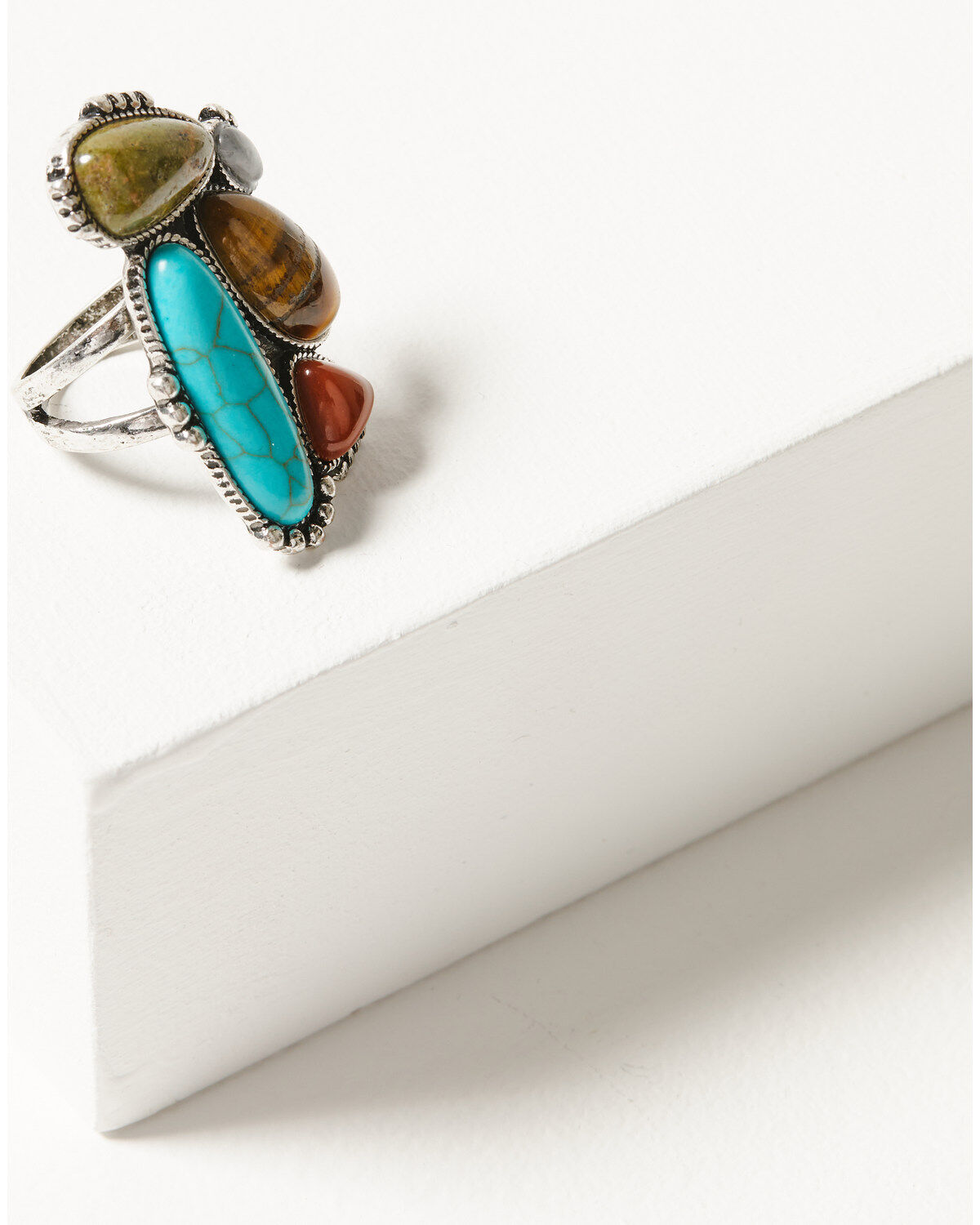 Shyanne Women's Bisbee Falls Mixed Stone Statement Ring