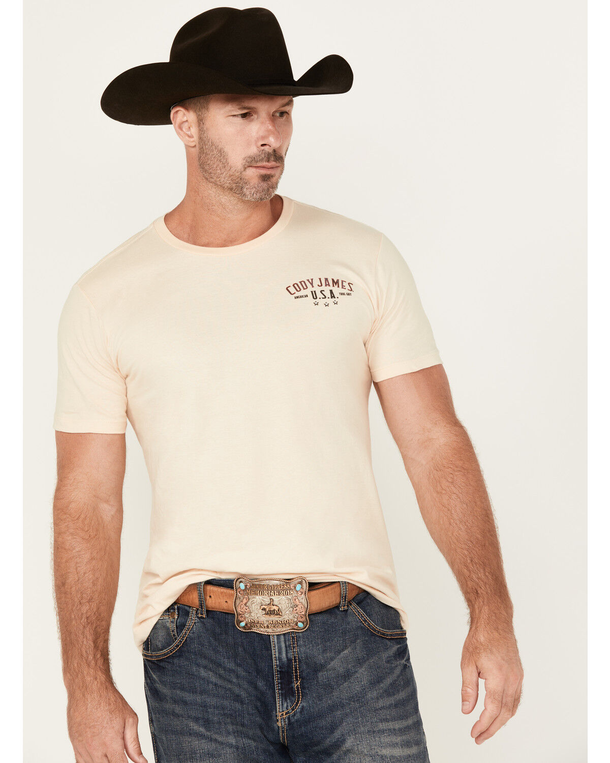 Cody James Men's Rag And Bones Americana Short Sleeve Graphic T-Shirt
