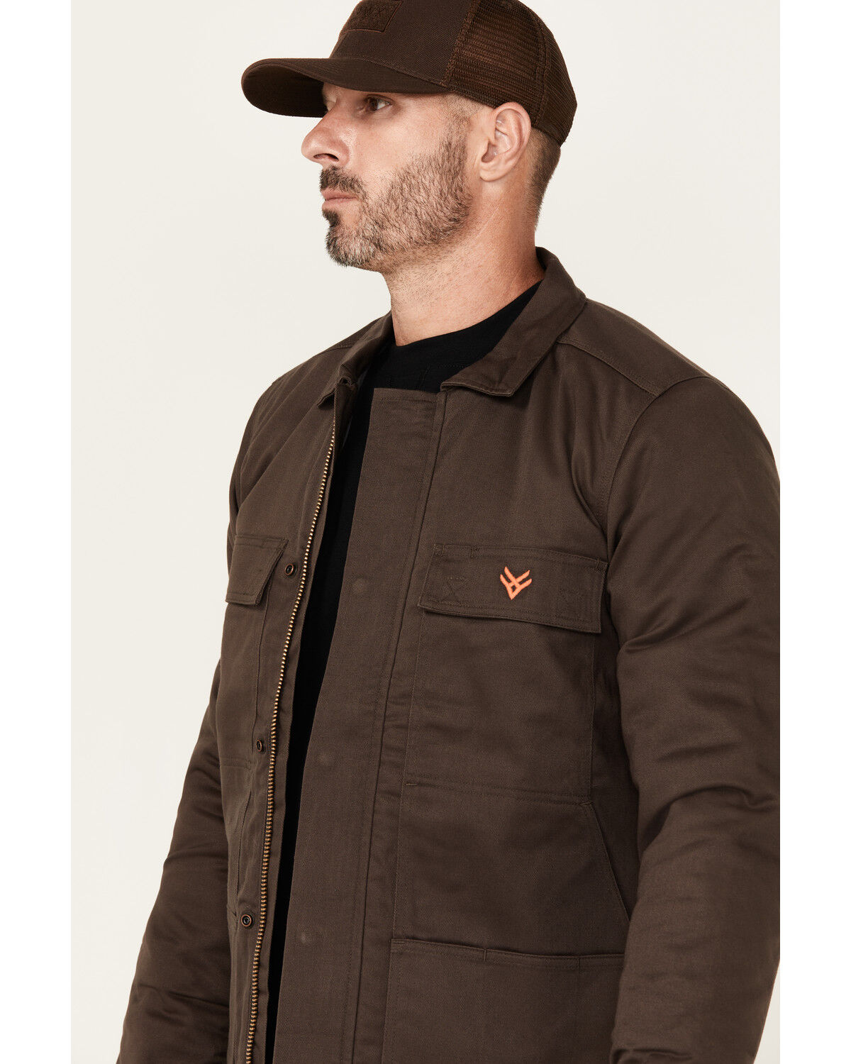 Hawx Men's FR Solid Car Coat