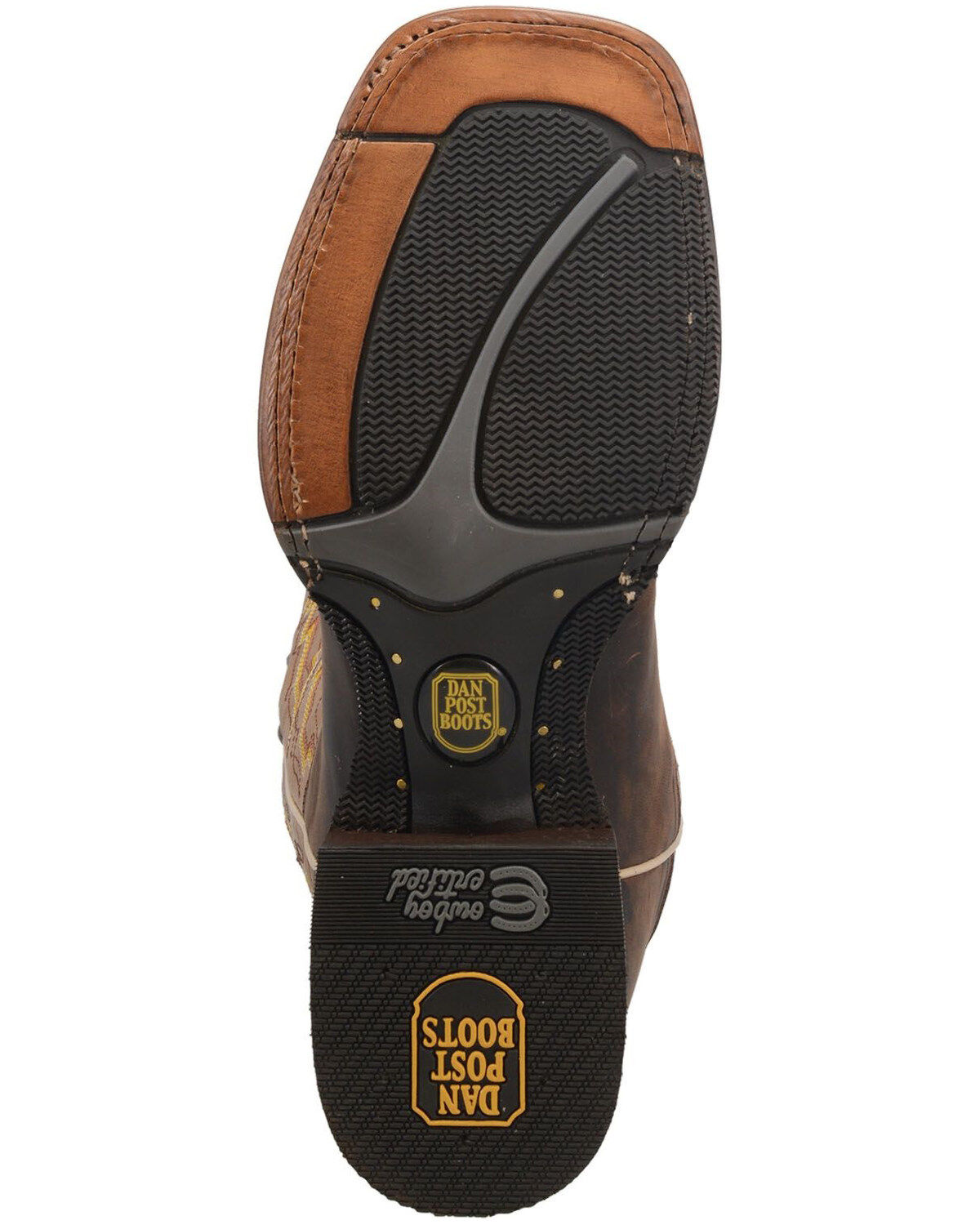 Dan Post Men's Garrison Western Performance Boots - Broad Square Toe