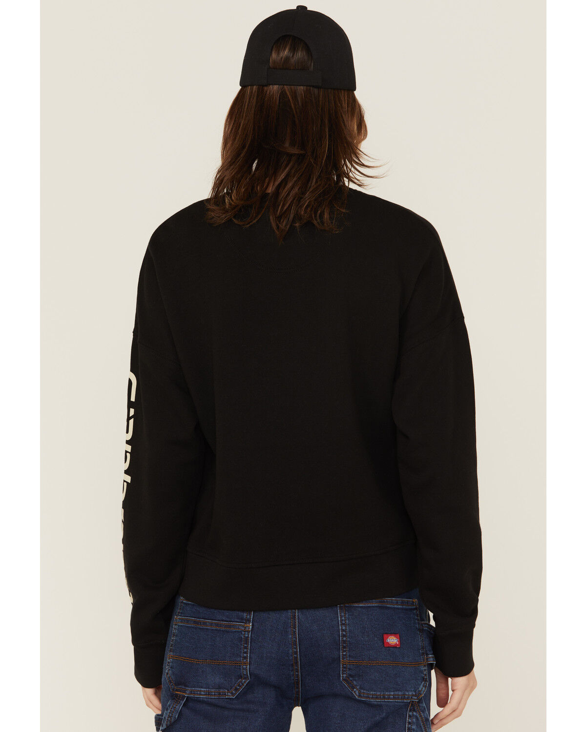 Carhartt Women's TENCEL® Fiber Series Loose Fit Long Sleeve Graphic Sweatshirt