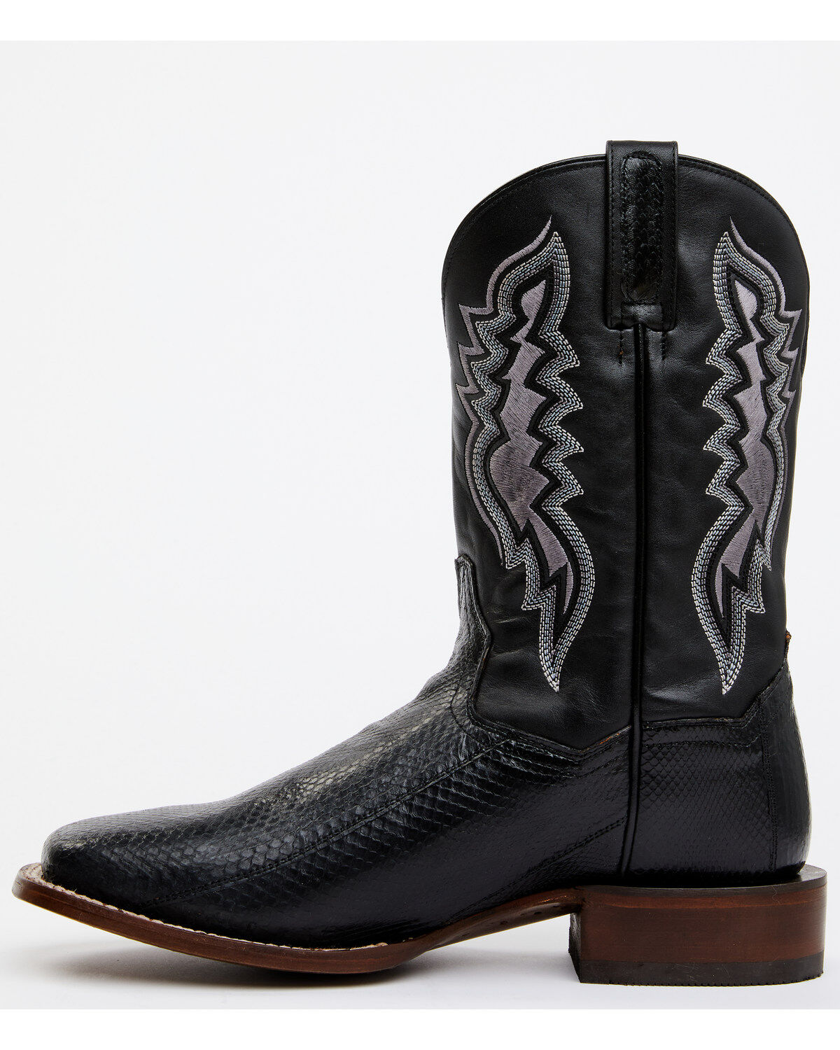 Dan Post Men's Exotic Water Snake Western Boots - Broad Square Toe