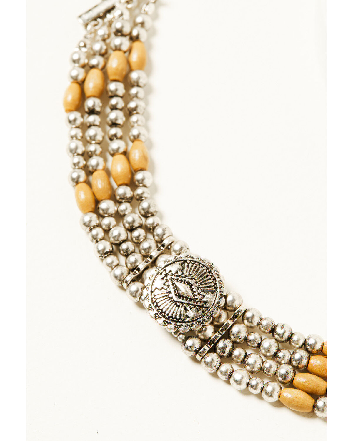 Shyanne Women's Moonrise Canyon Wood Beaded Bracelet