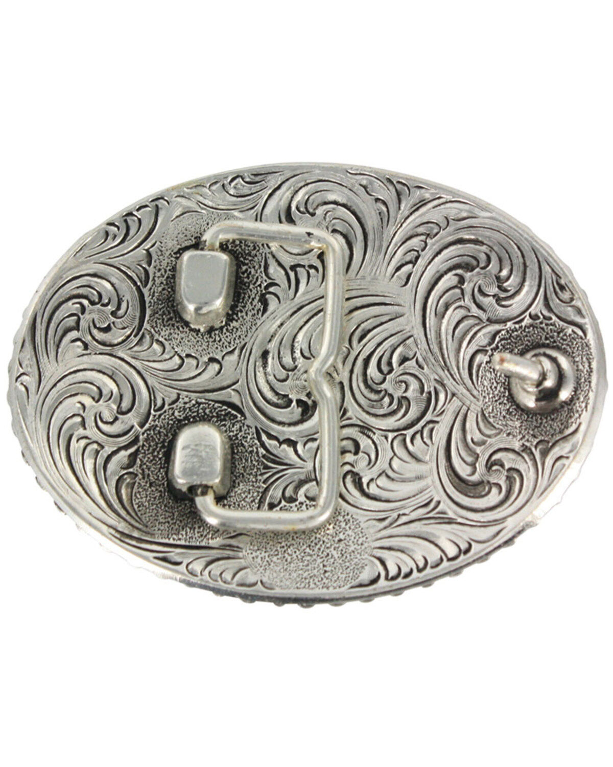 Cody James® Oval Long Horn Belt Buckle