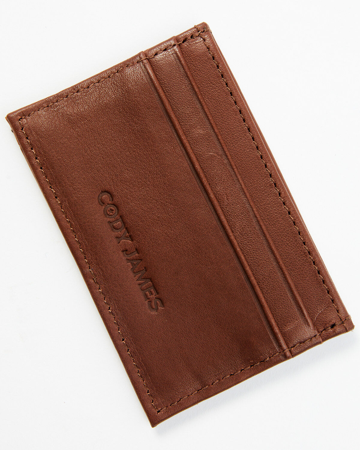 Cody James Men's Credit Card Ostrich Wallet