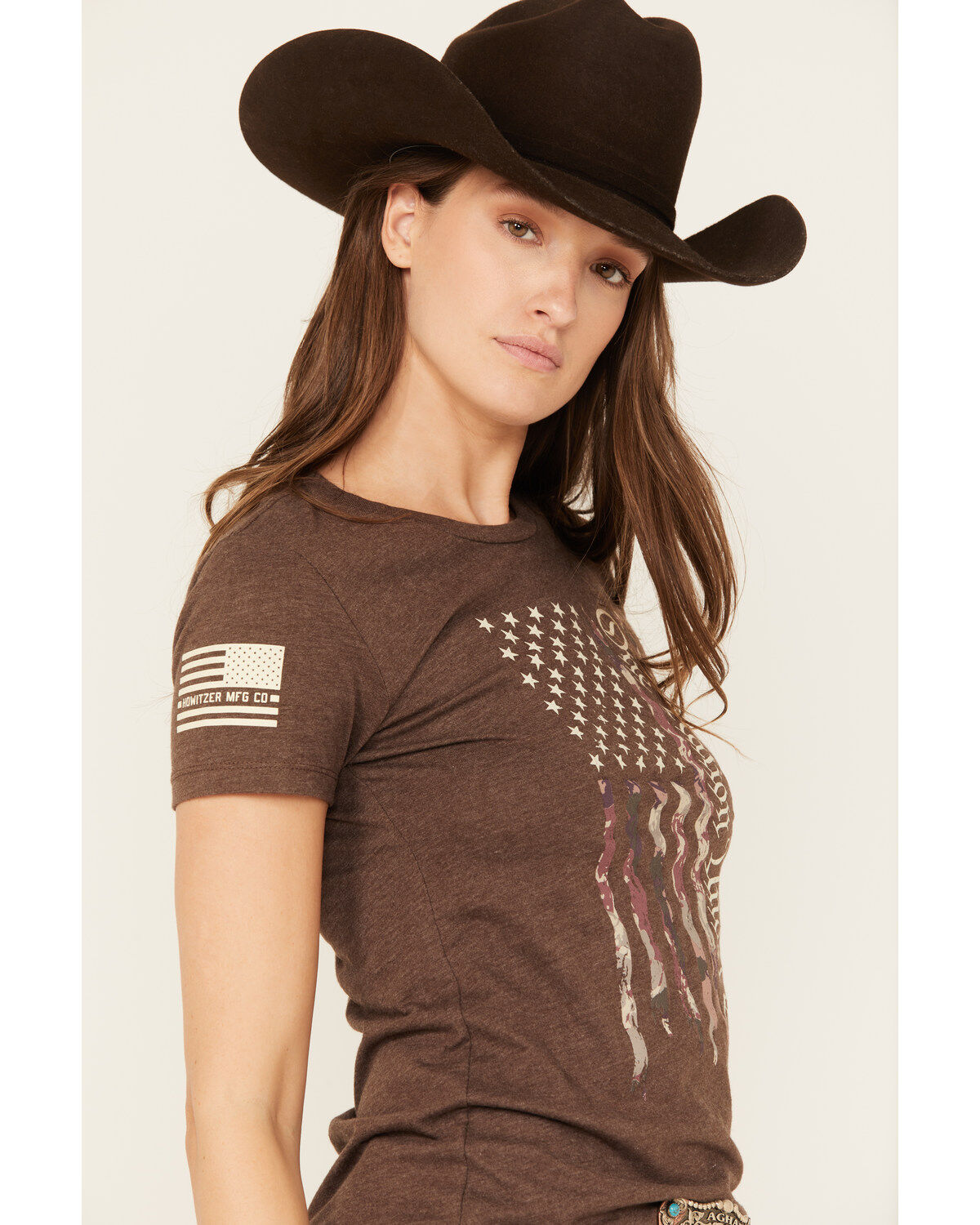 Howitzer Women's One Nation Short Sleeve Graphic Tee
