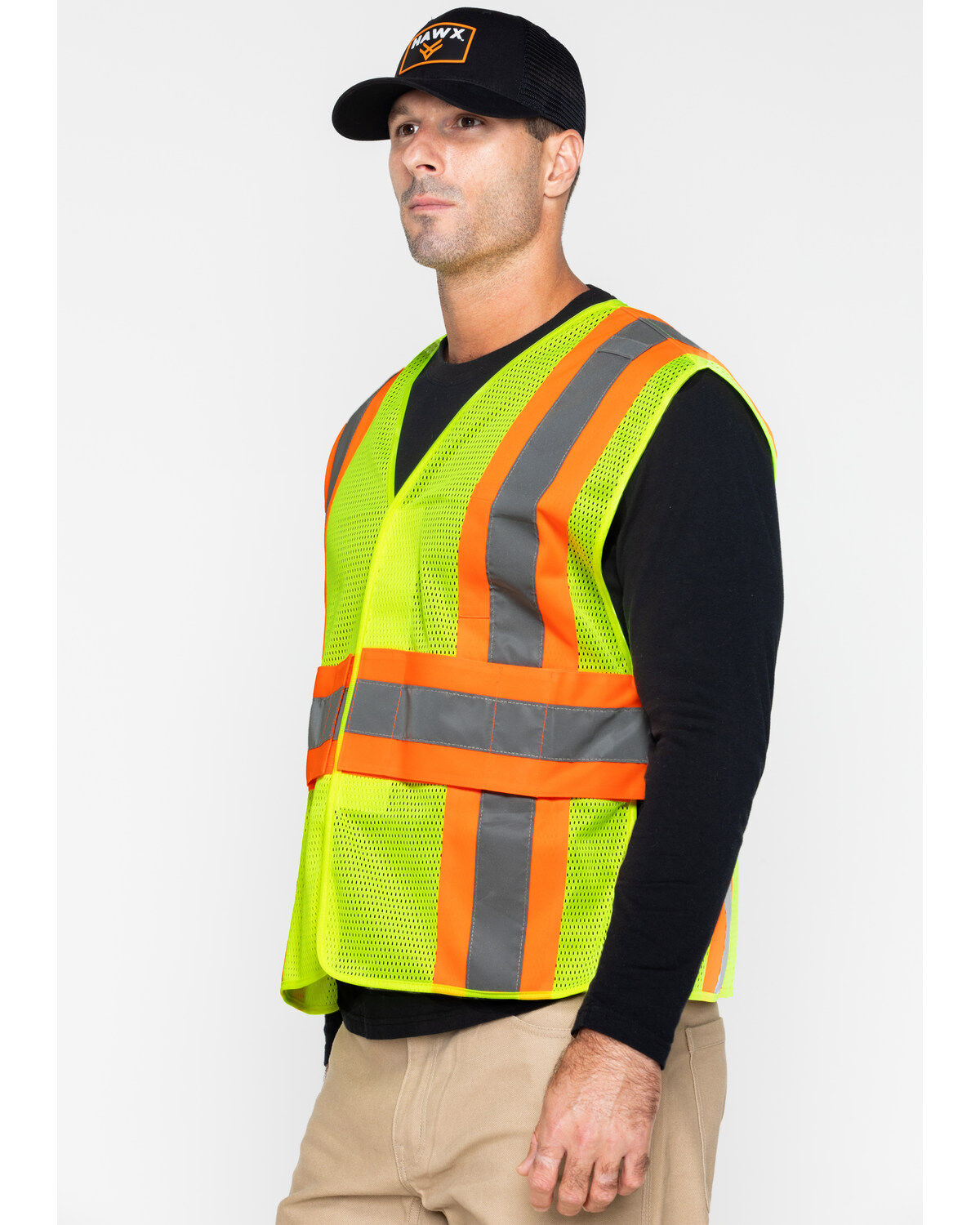 Hawx Men's 2-Tone Mesh Work XL Vest - Big & Tall