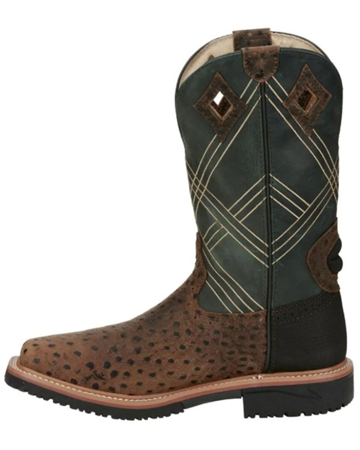 Justin Men's Dalhart Waterproof Western Work Boots - Nano Composite Toe