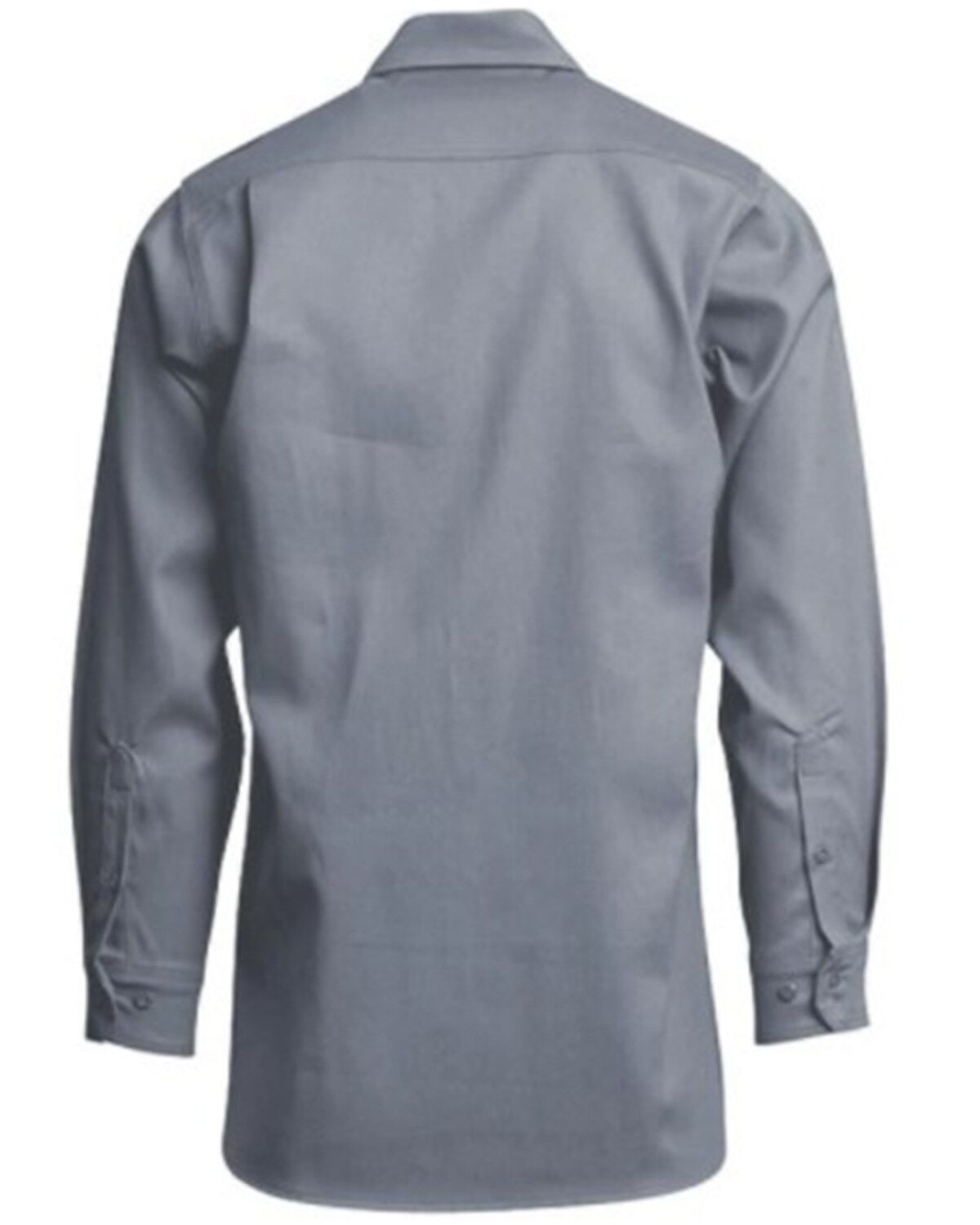Lapco Men's FR Gold Label Solid Long Sleeve Button Down Uniform Work Shirt - Big