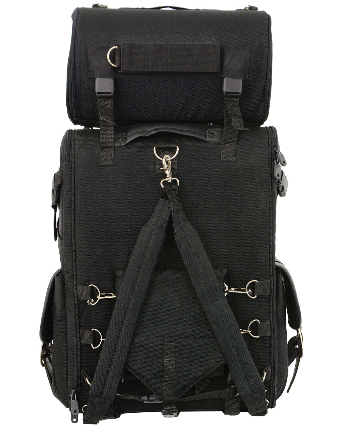 Milwaukee Leather Extra Large Two Piece Nylon Touring Pack
