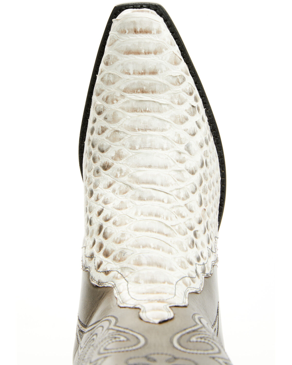 Tony Lama Women's Boot Barn Exclusive Exotic Python Tall Western Boots - Snip Toe