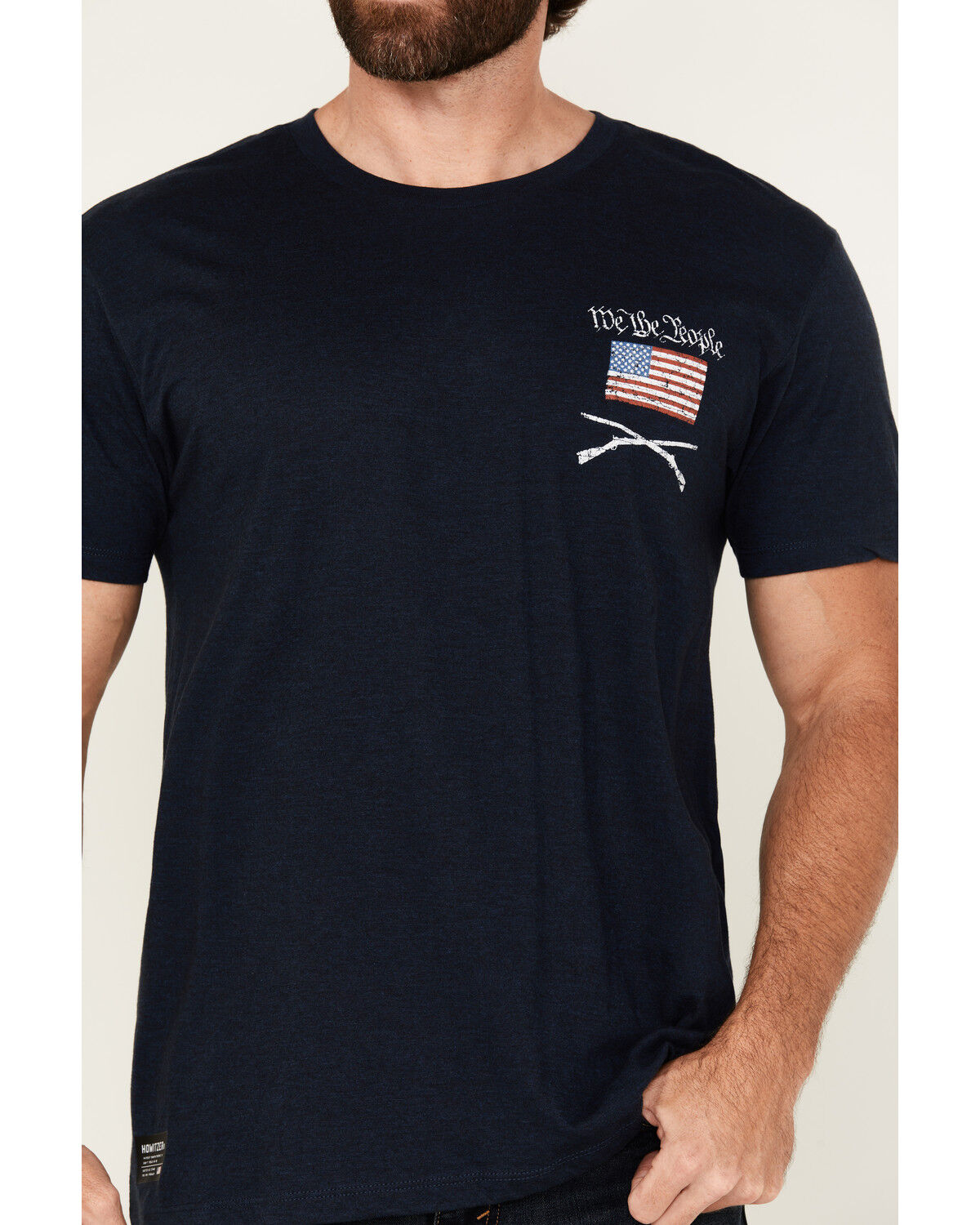 Howitzer Men's Nation Under God Short Sleeve Graphic T-Shirt