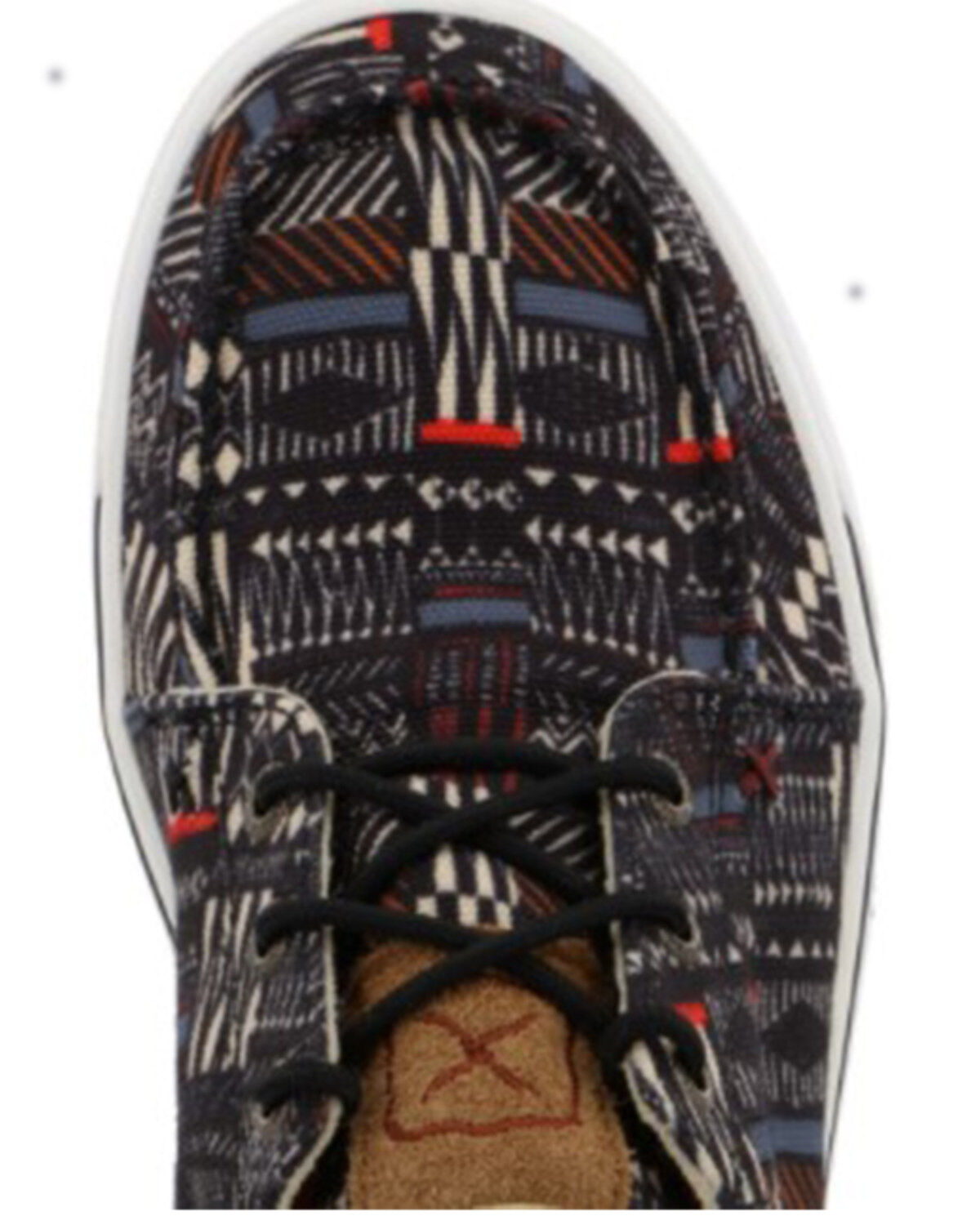 Twisted X Women's Kicks Lace Southwestern Sneaker - Moc Toe