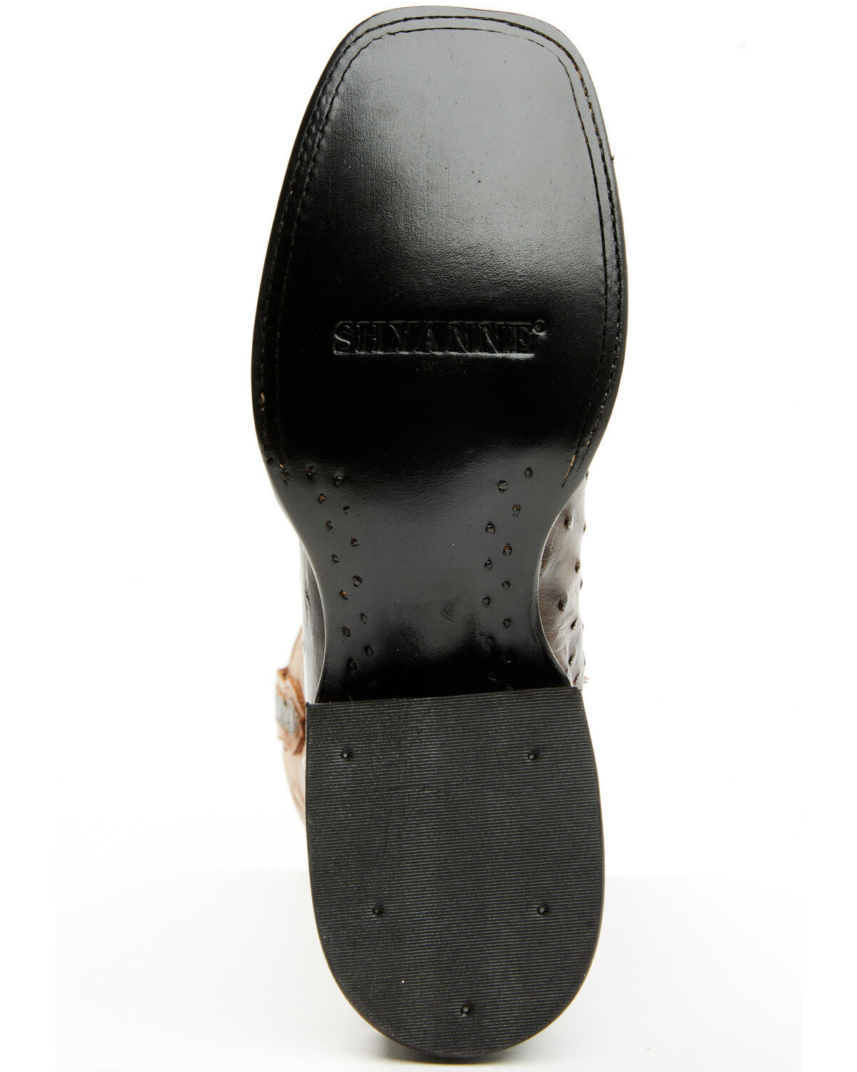 Shyanne Women's Mia Exotic Full Quill Ostrich Western Boots - Broad Square Toe