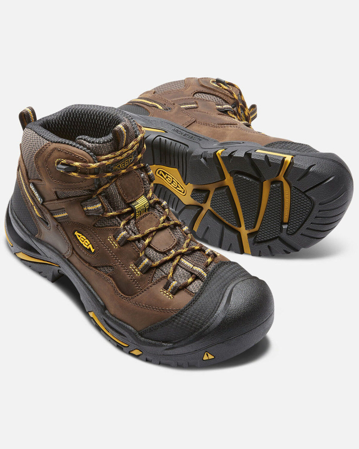 Keen Men's Braddock Waterproof Work Boots - Soft Toe