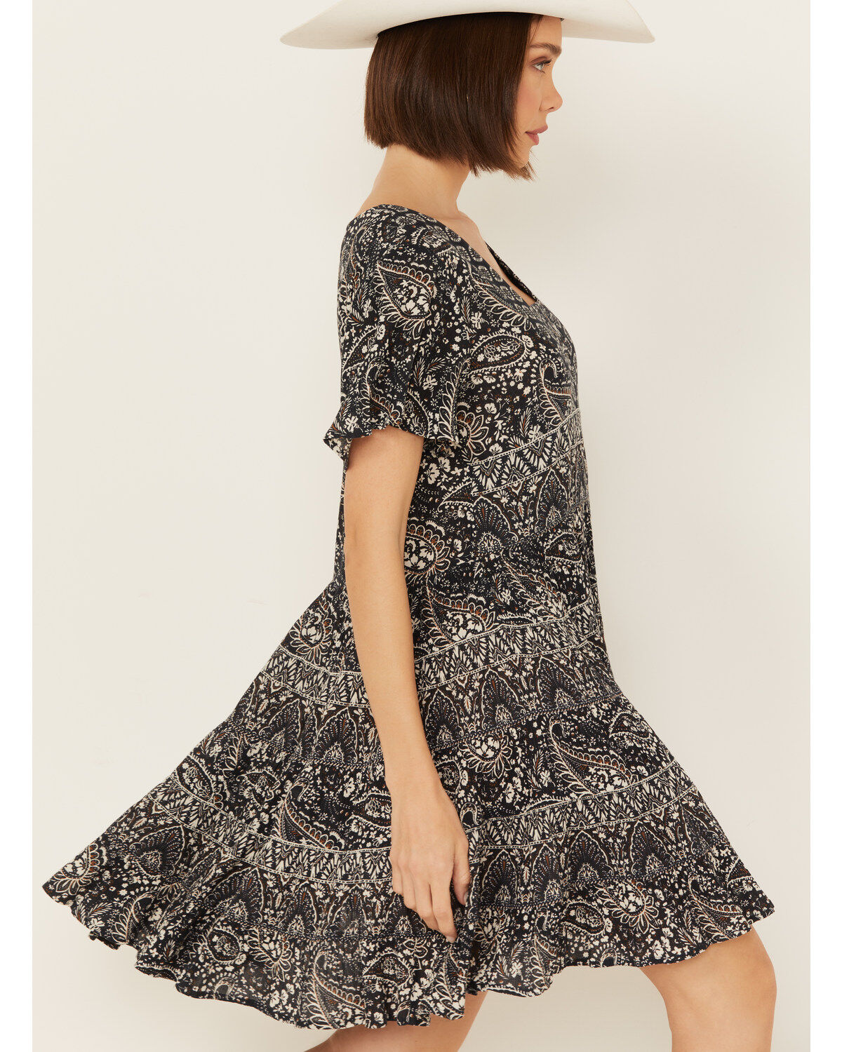 Bila Women's Toluca Short Sleeve Mini Dress