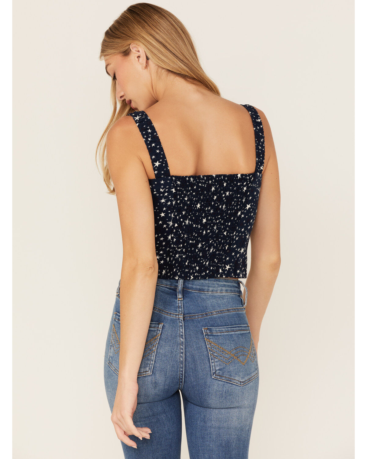 Idyllwind Women's Pineview Corset Star Print Tank Top