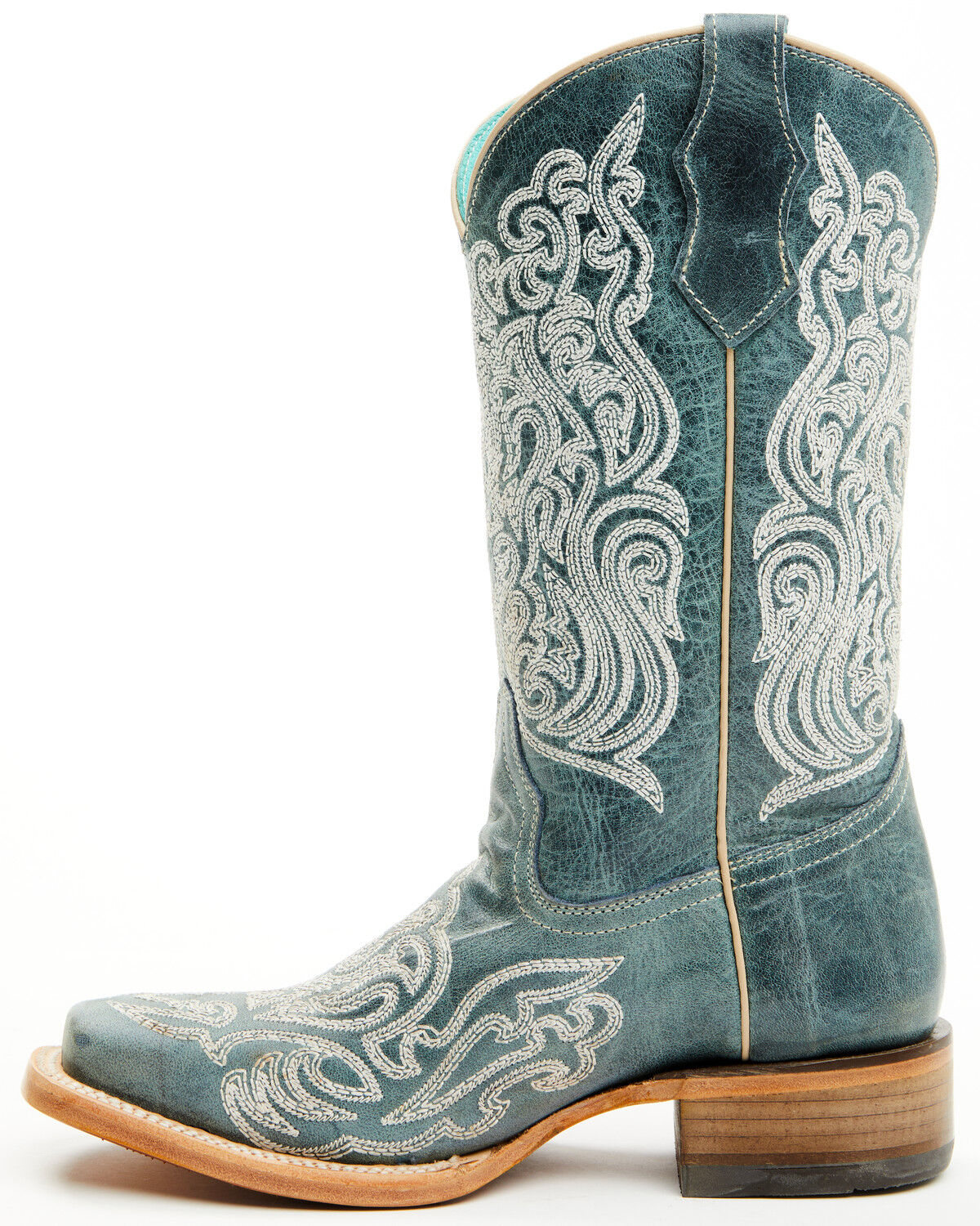 Corral Girls' Luminescent Embroidered Western Boots - Square Toe