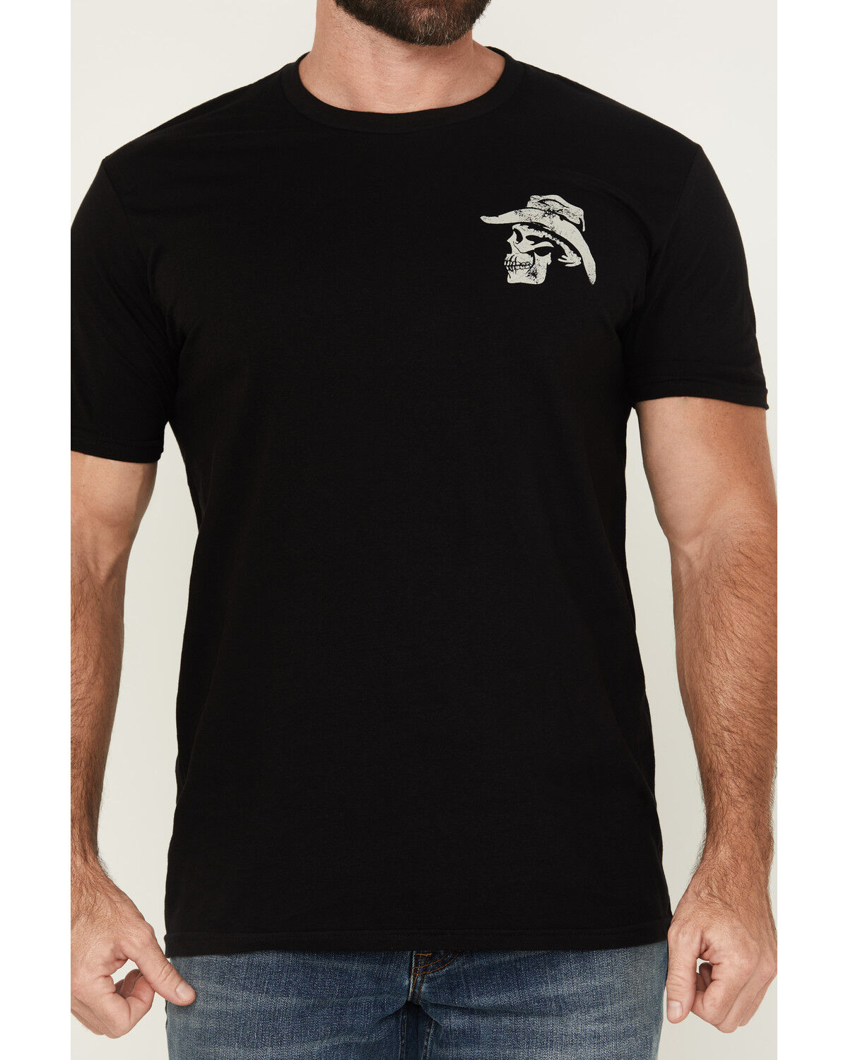 Moonshine Spirit Men's Cowboy Short Sleeve Graphic T-Shirt