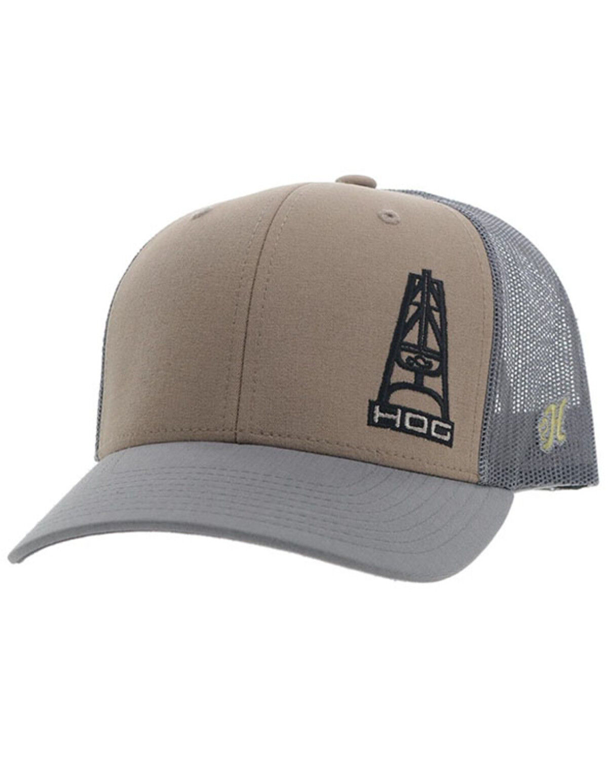 Hooey Men's HOG Oil Gear Trucker Cap