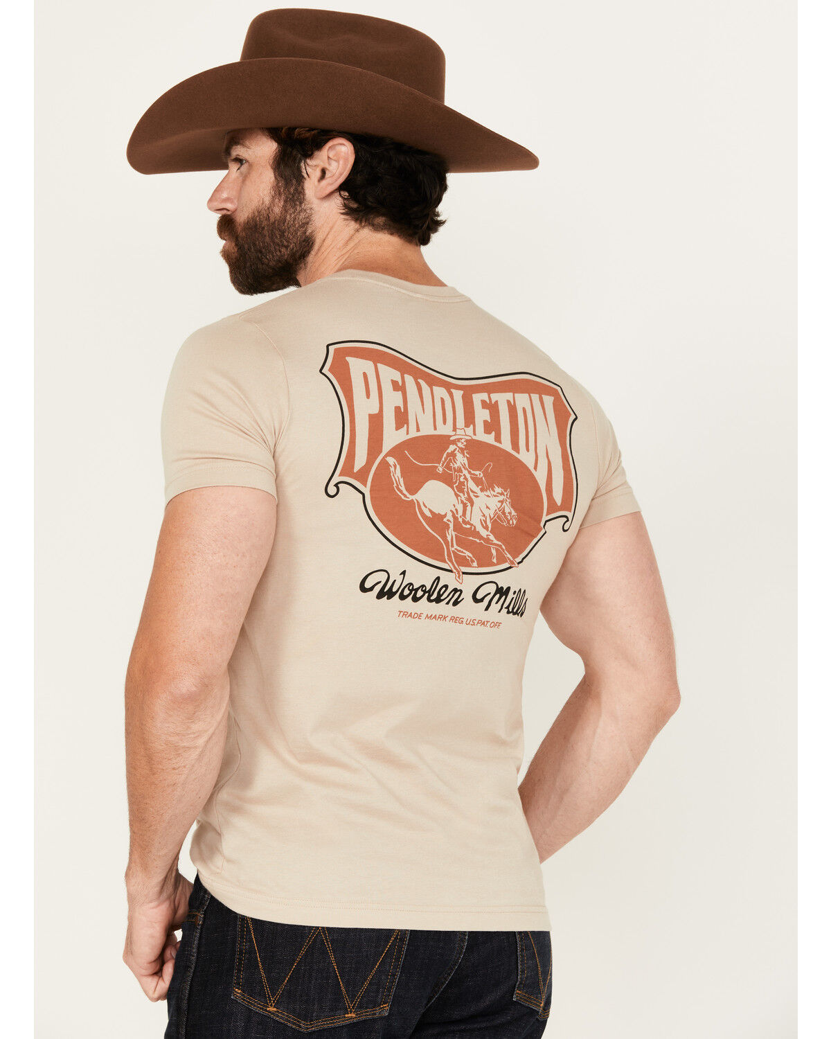 Pendleton Men's Boot Barn Exclusive Rodeo Rider Short Sleeve Graphic T-Shirt