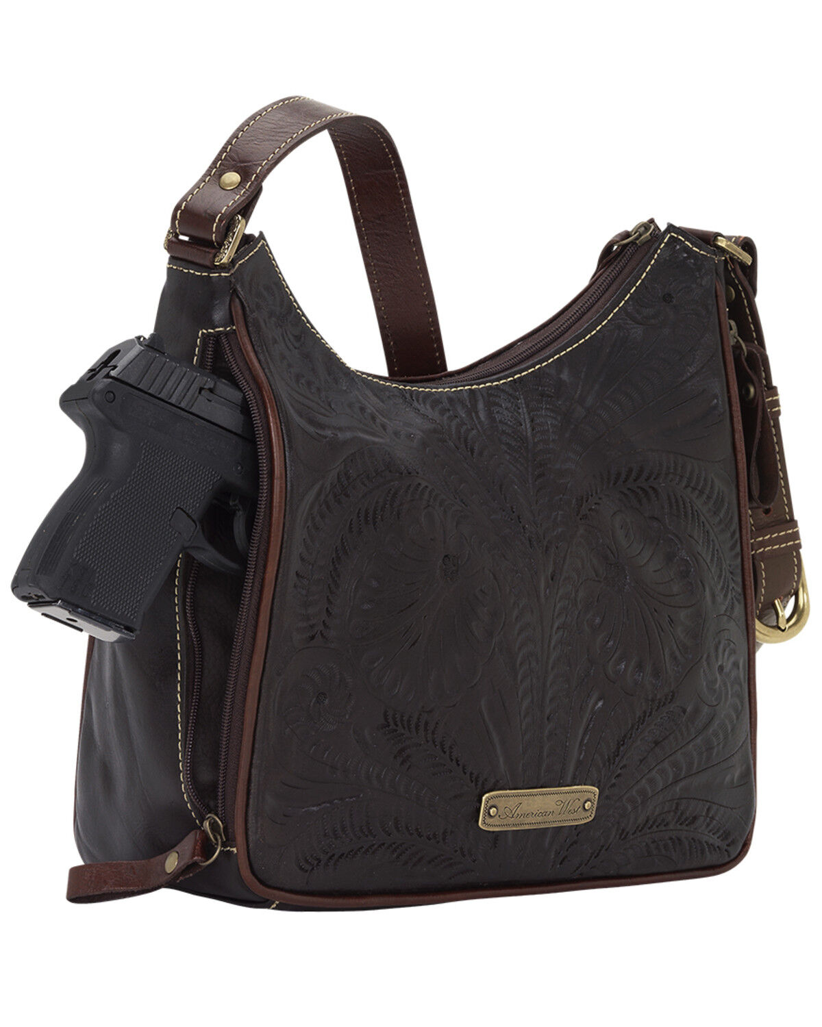 American West Annie's Secret Collection Concealed Carry Shoulder Bag