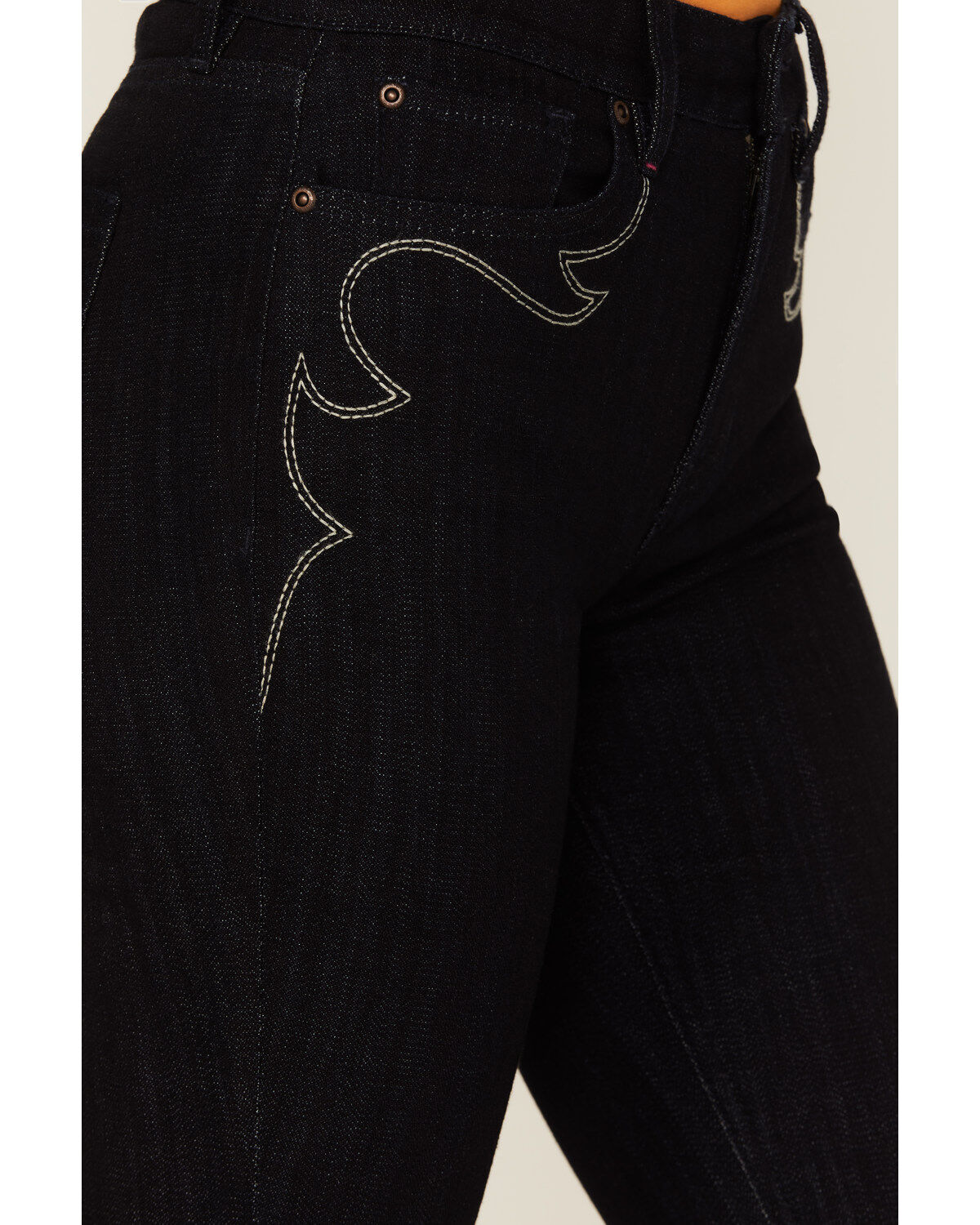 Idyllwind Women's Glenn Dark Wash High Rise Western Stitched Bootcut Comfort Stretch Denim Jeans