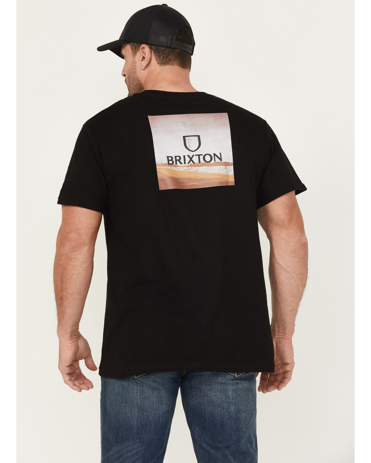 Brixton Men's Alpha Square Short Sleeve Graphic T-Shirt