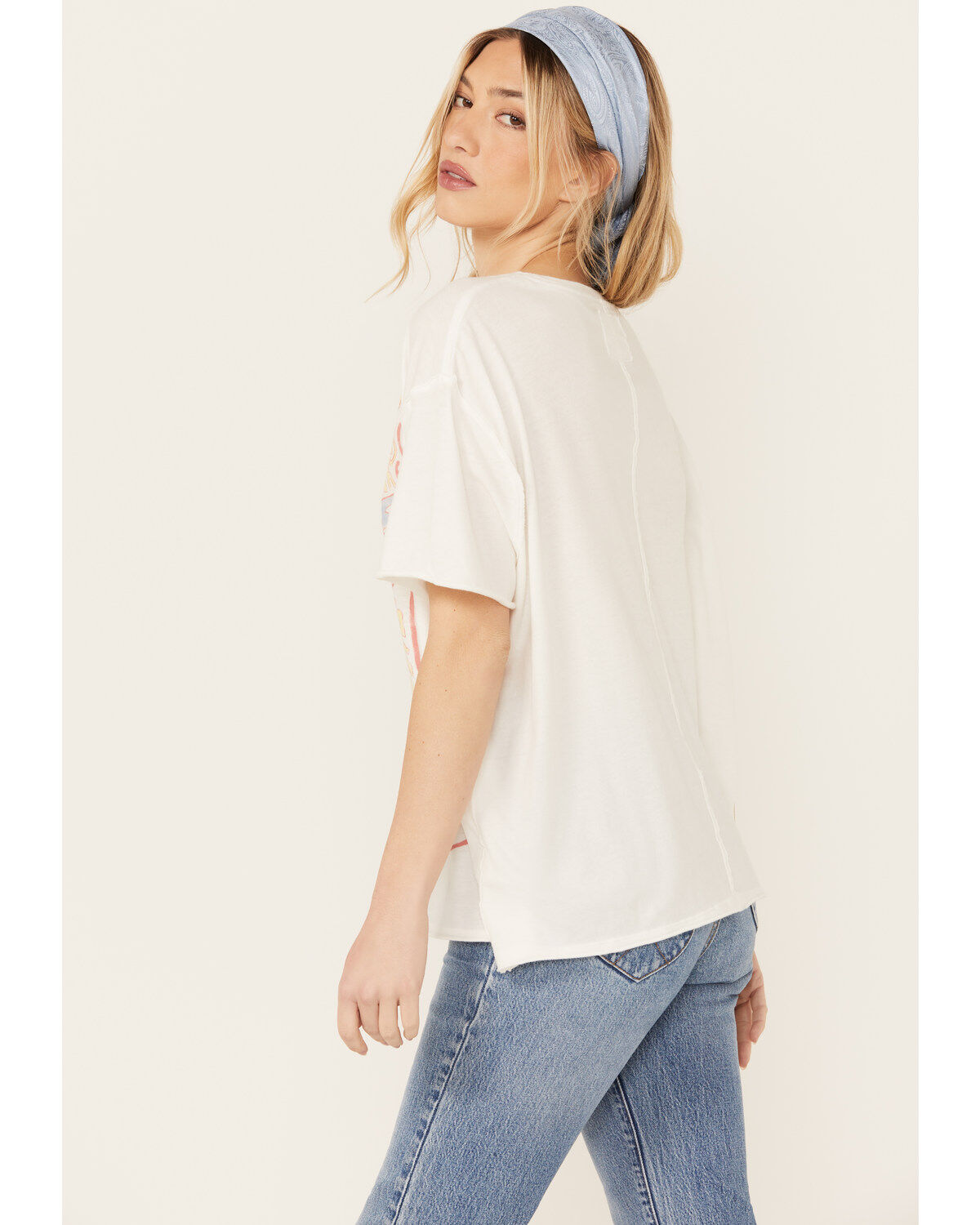 Free People Women's Spring Showers Short Sleeve Graphic Tee