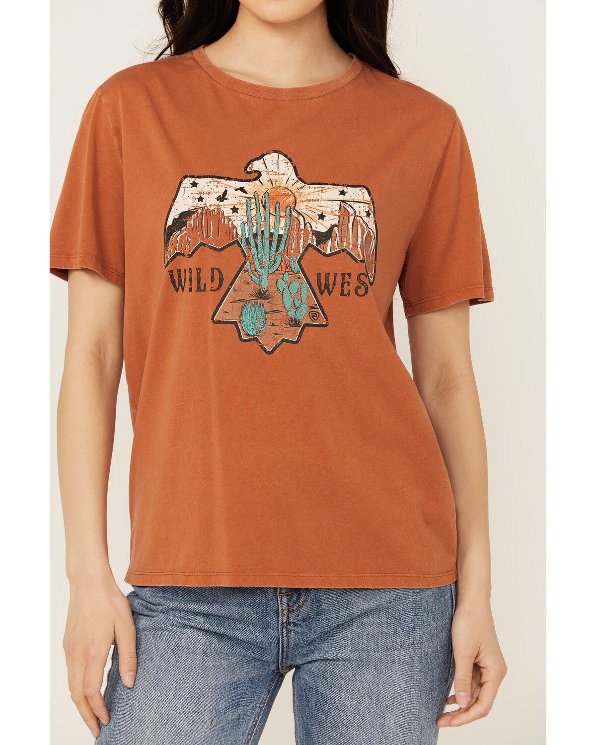 Rock & Roll Denim Women's Desert Eagle Short Sleeve Graphic Tee