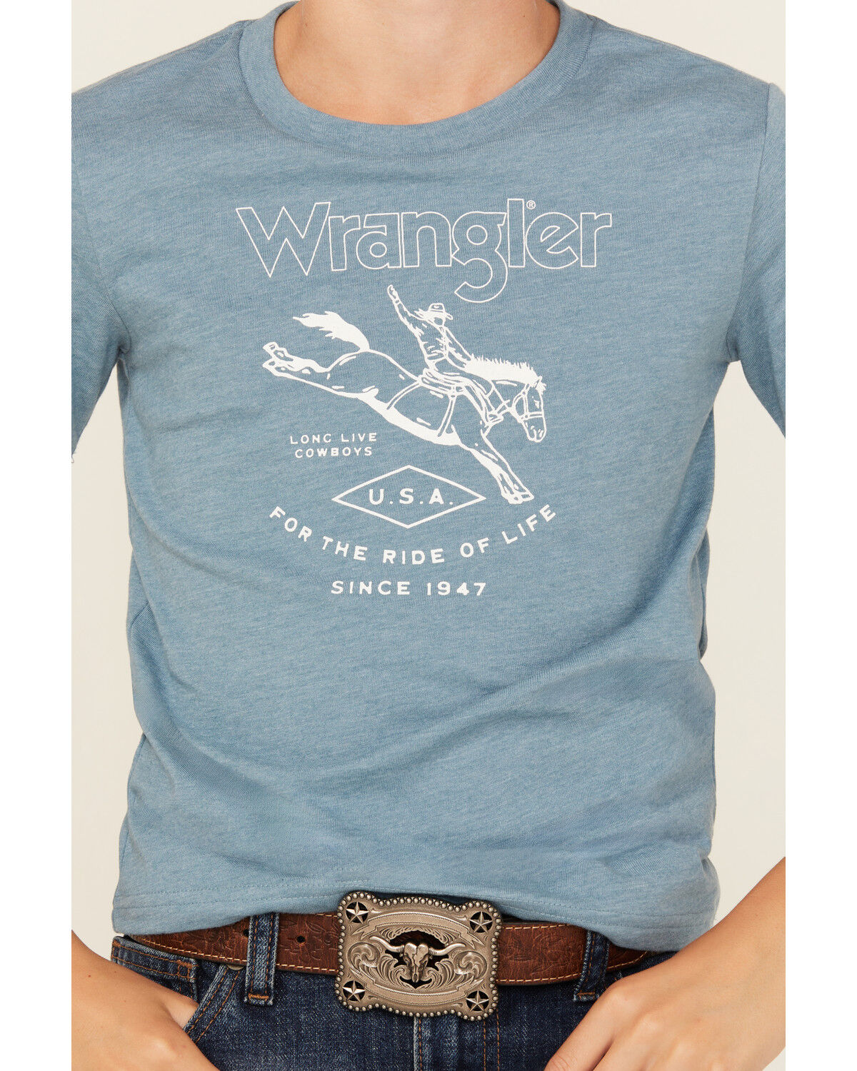 Wrangler Boys' Ride Of Life Short Sleeve Graphic T-Shirt