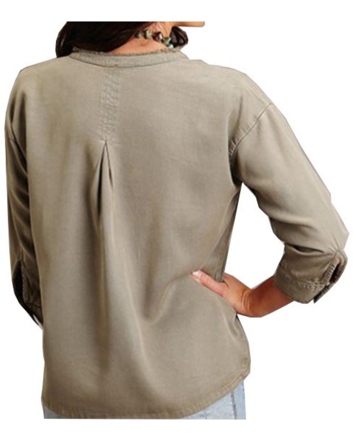 Stetson Women's Long Sleeve Peasant Top