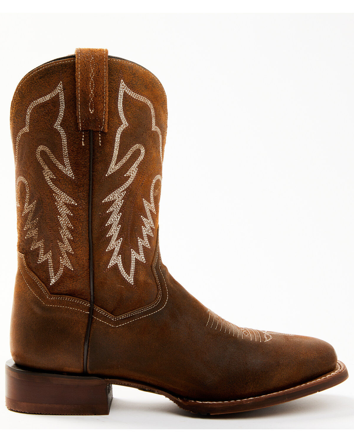 Dan Post Men's Stitched Western Performance Boots - Broad Square Toe
