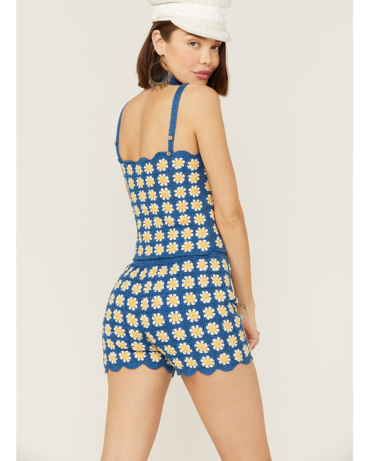 Sadie & Sage Women's Daisy Crochet - 2-Piece Set