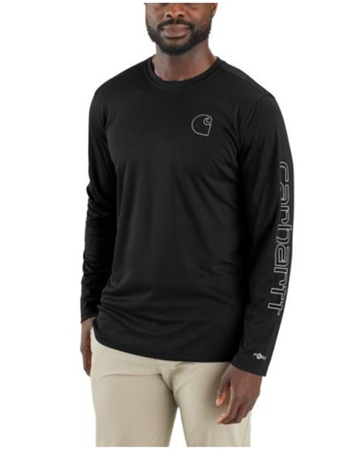 Carhartt Men's Force Sun Defender® Lightweight Long Sleeve Graphic T-Shirt