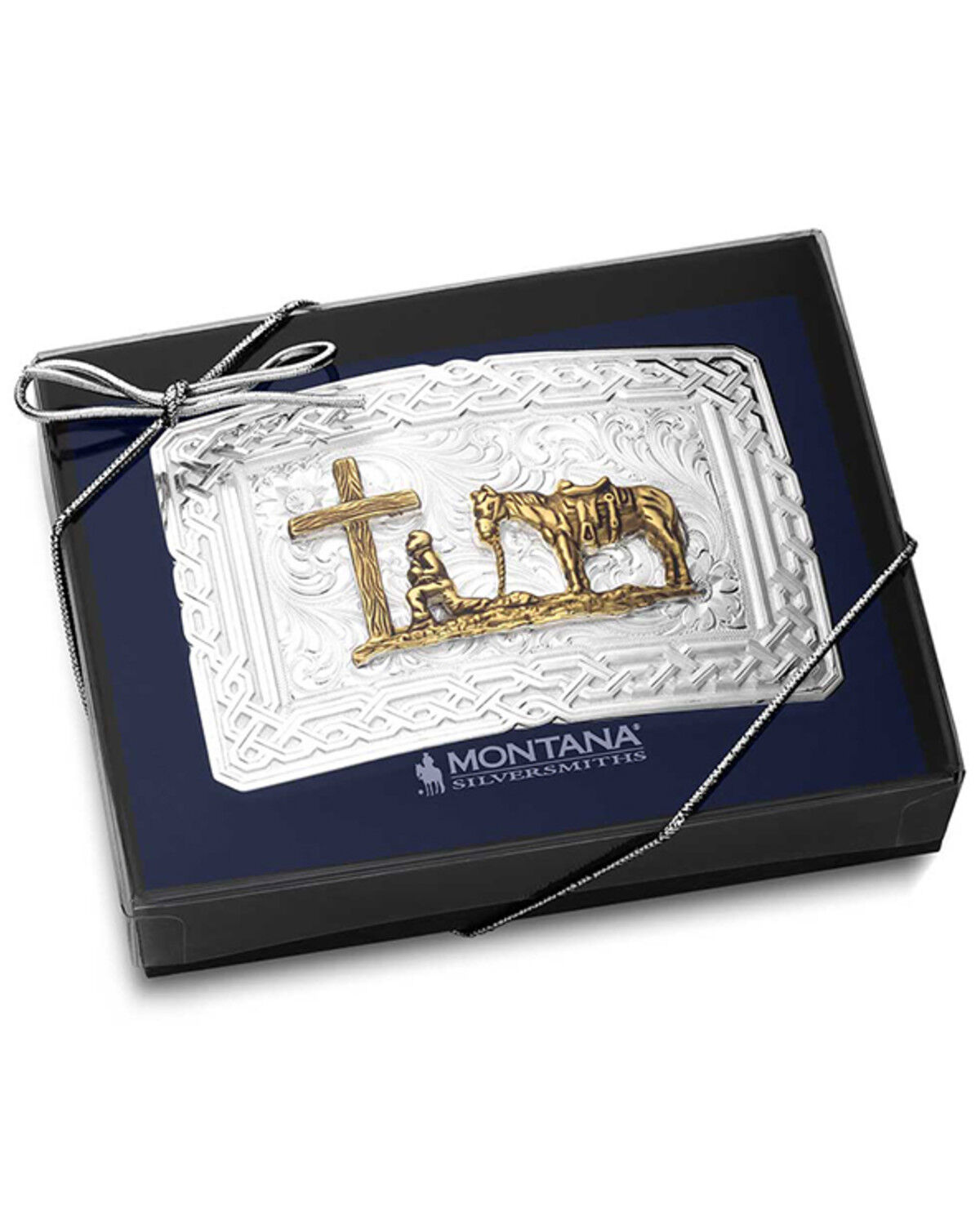 Montana Silversmiths Unyielding Grit Belt Buckle