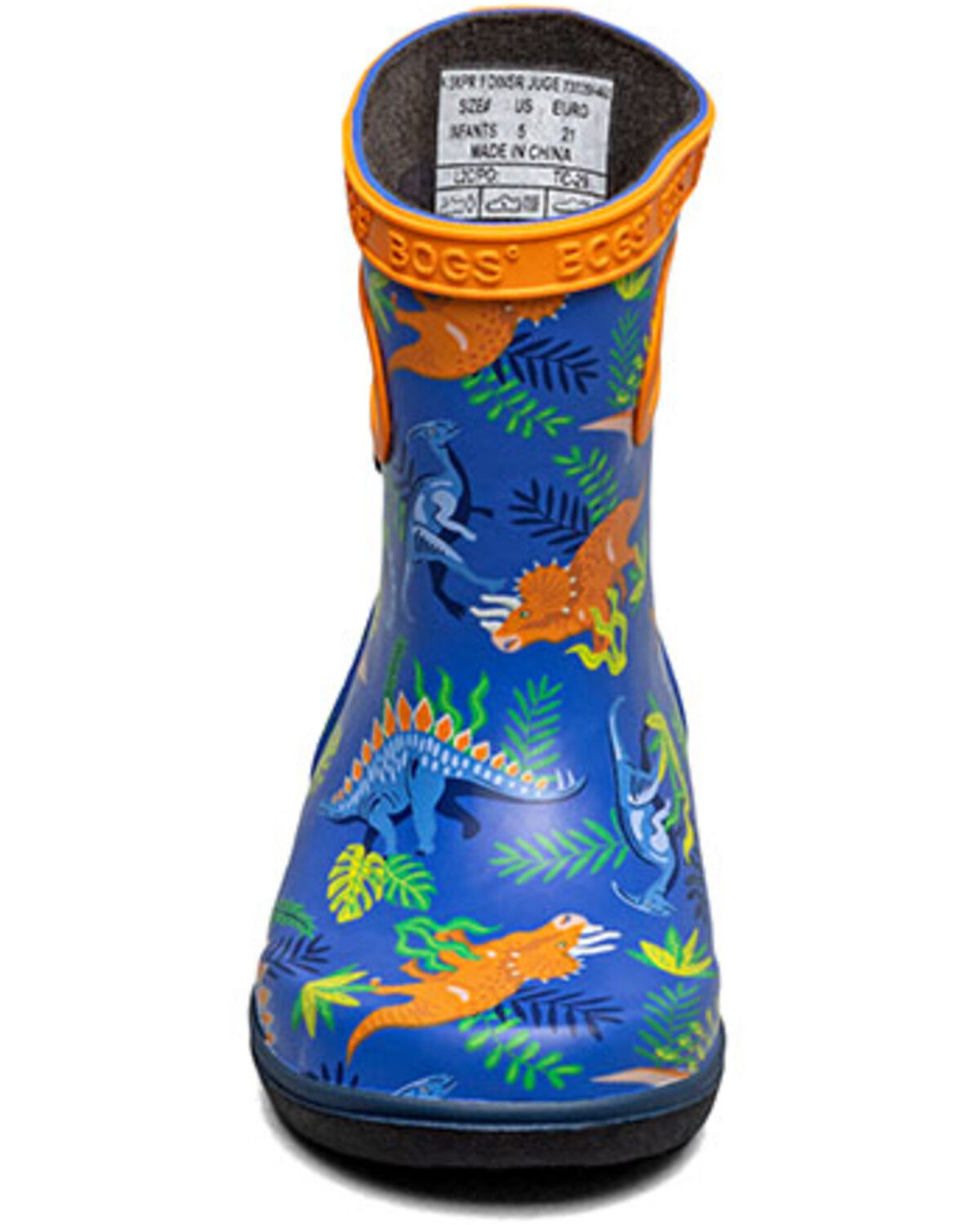 Bogs Toddler Boys' Skipper II Dinosaur Jungle Rainboots